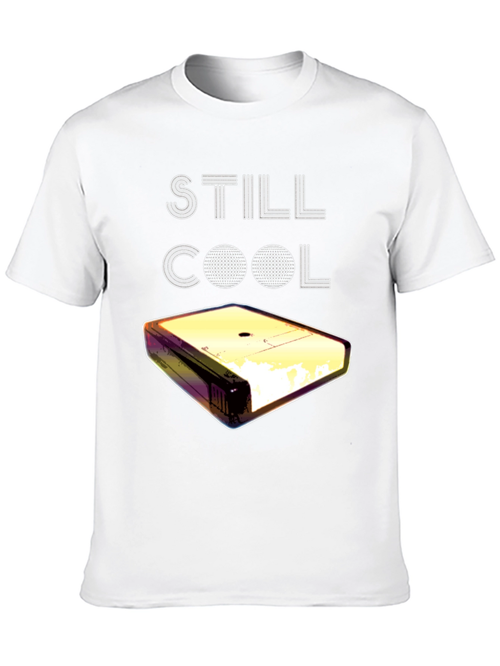 Still Cool Cassette Tape Graphic T-Shirt