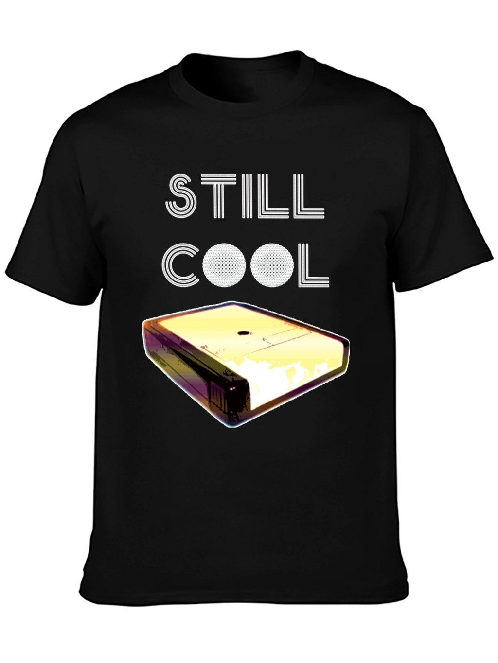 Still Cool Cassette Tape Graphic T-Shirt