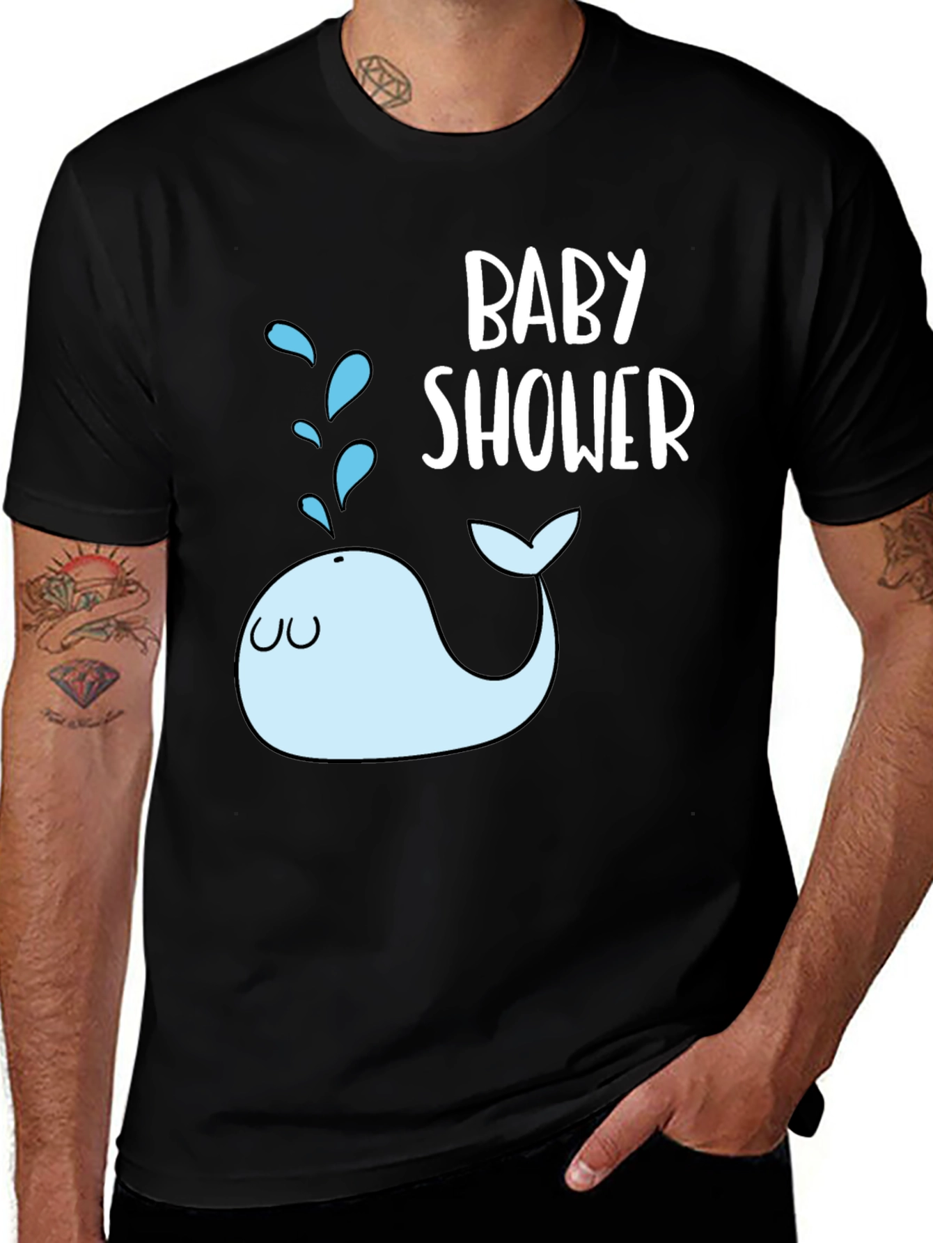 Baby Shower Whale T-Shirt