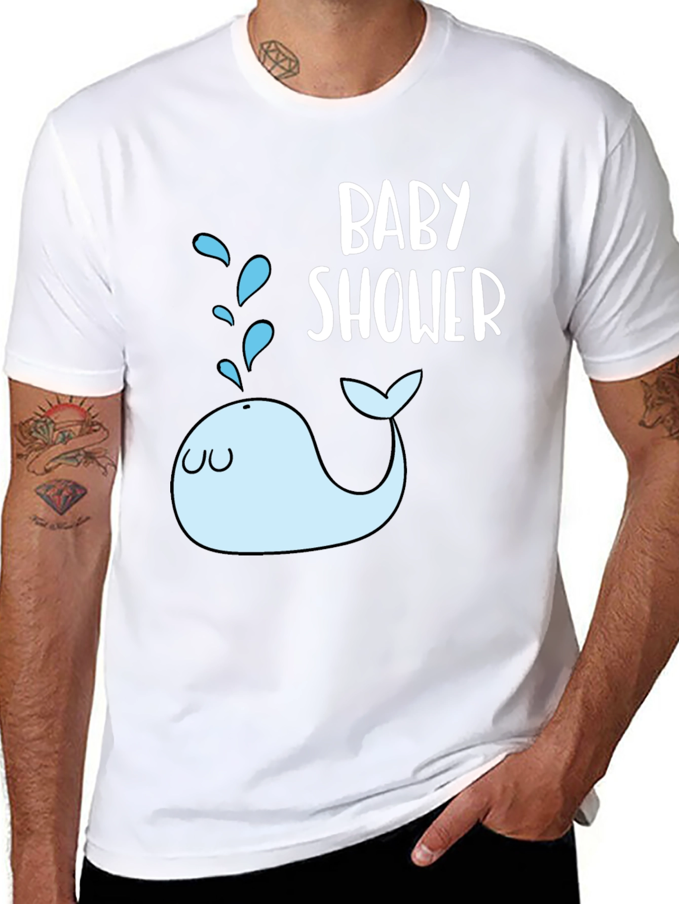 Baby Shower Whale T-Shirt