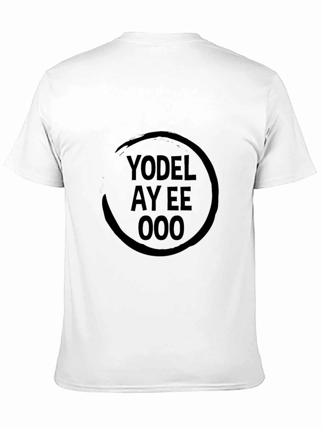Yodel Ay Eee Ooo Graphic T-Shirt - Black