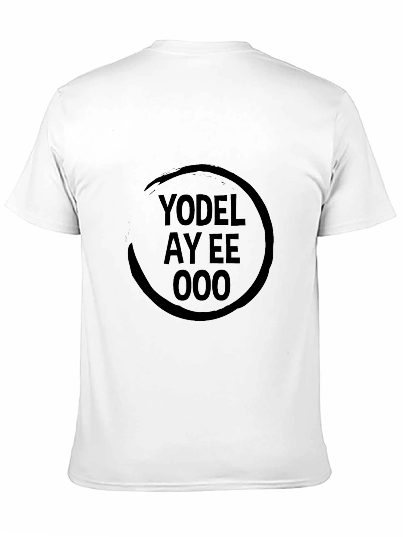 Yodel Ay Eee Ooo Graphic T-Shirt - Black