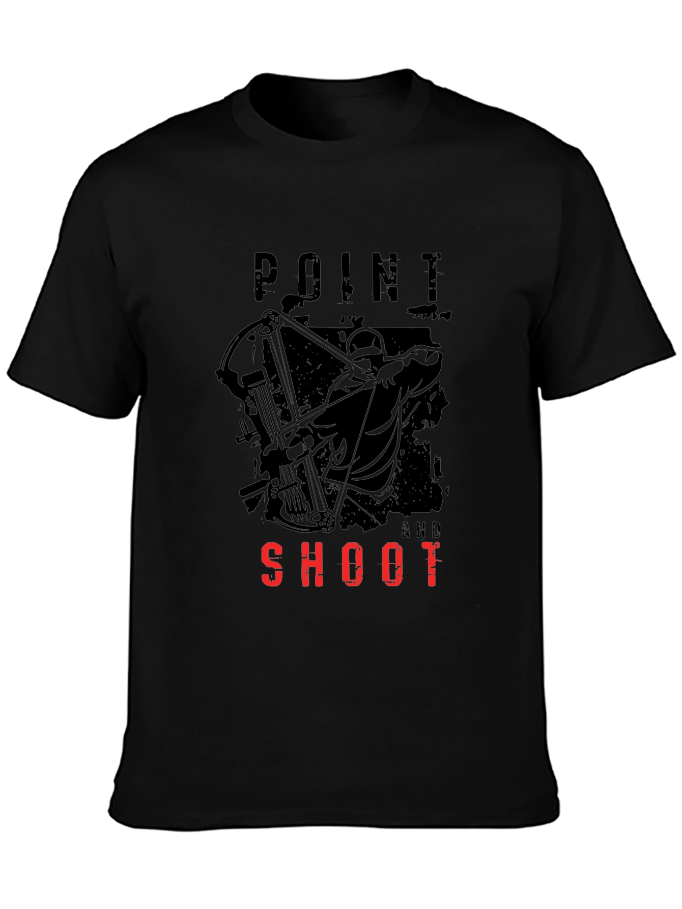 Point and Shoot Crossbow T-Shirt