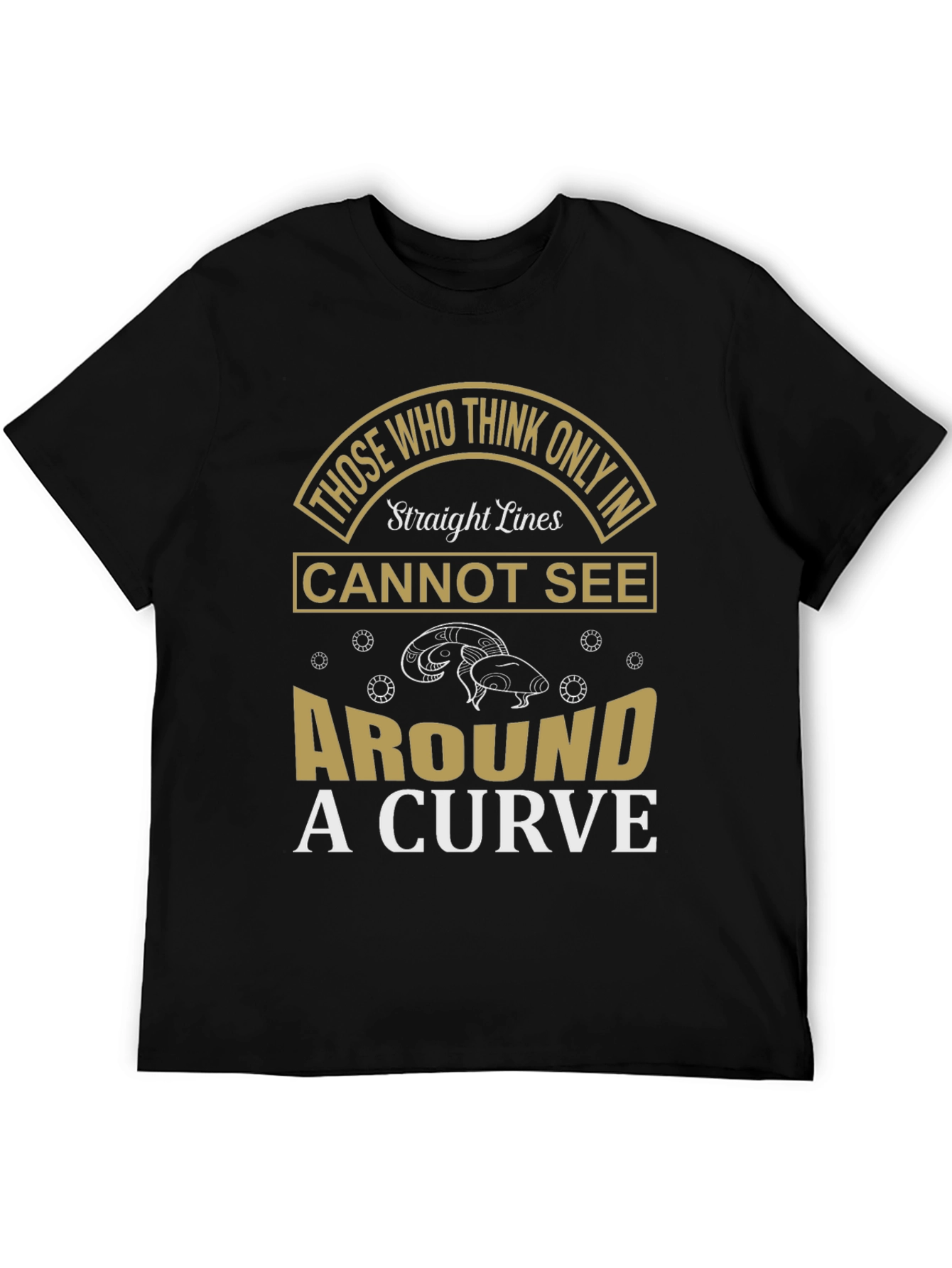 Straight Lines T-Shirt - Unique Design