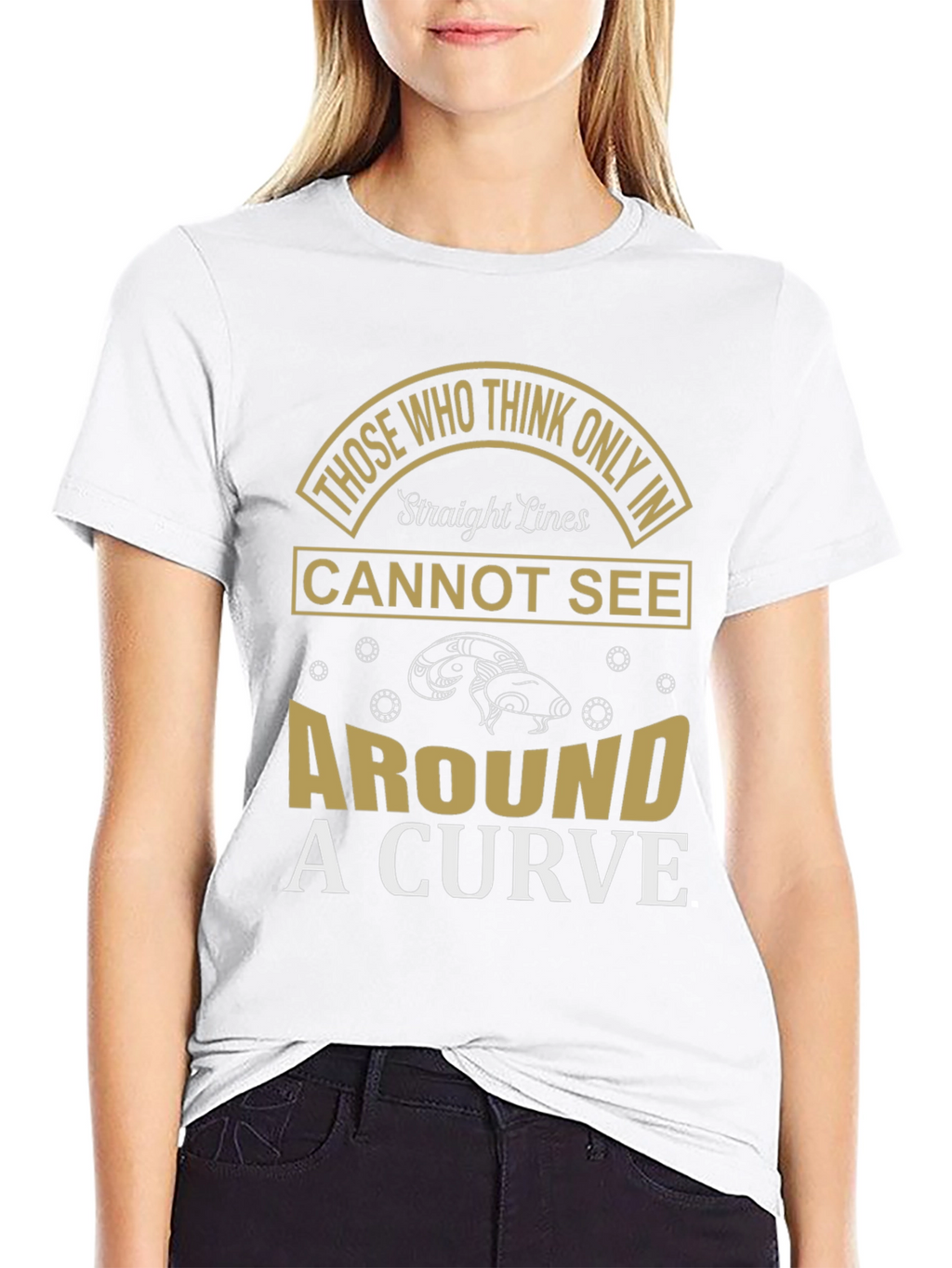 Straight Lines T-Shirt - Unique Design