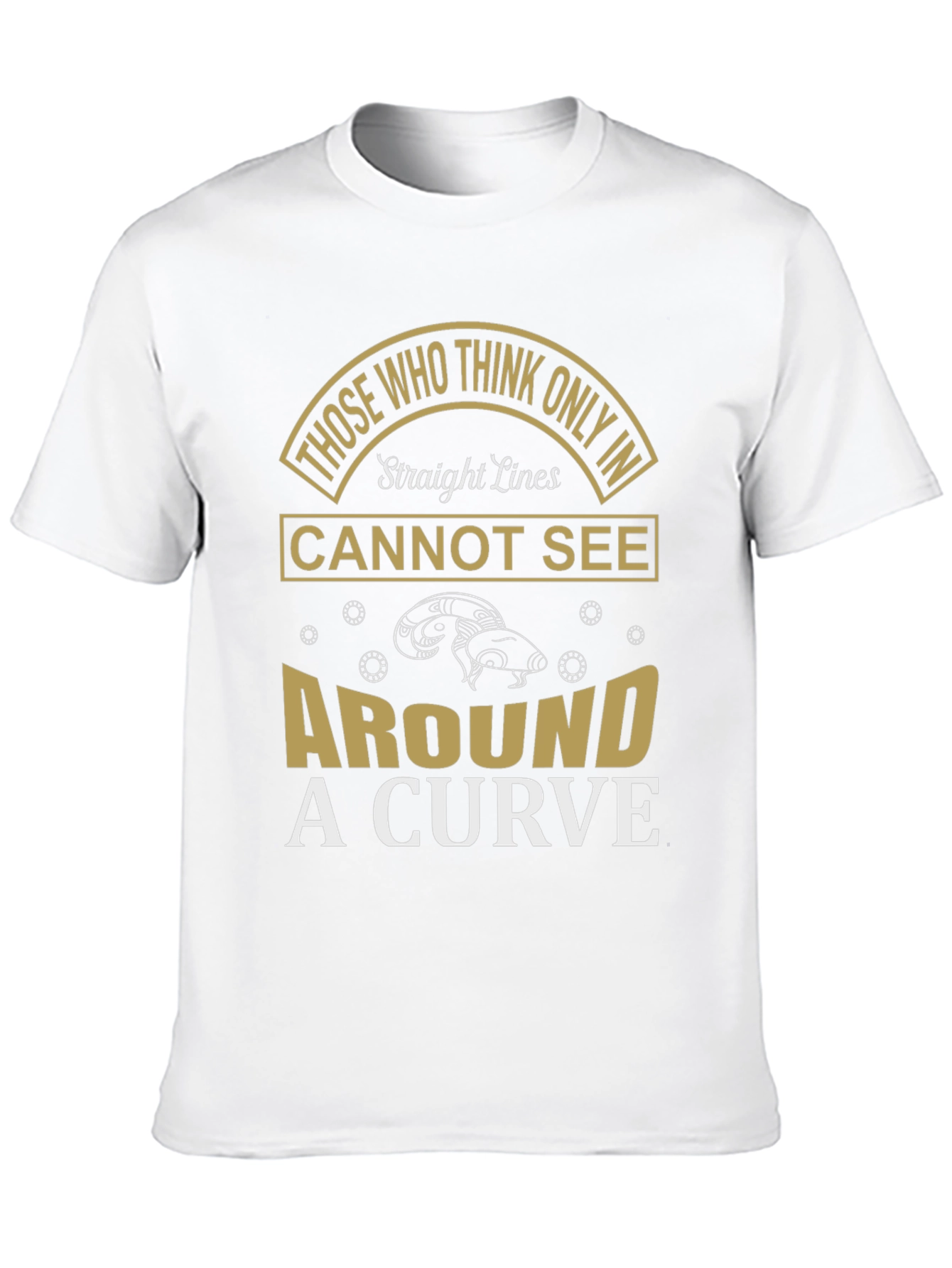Straight Lines T-Shirt - Unique Design