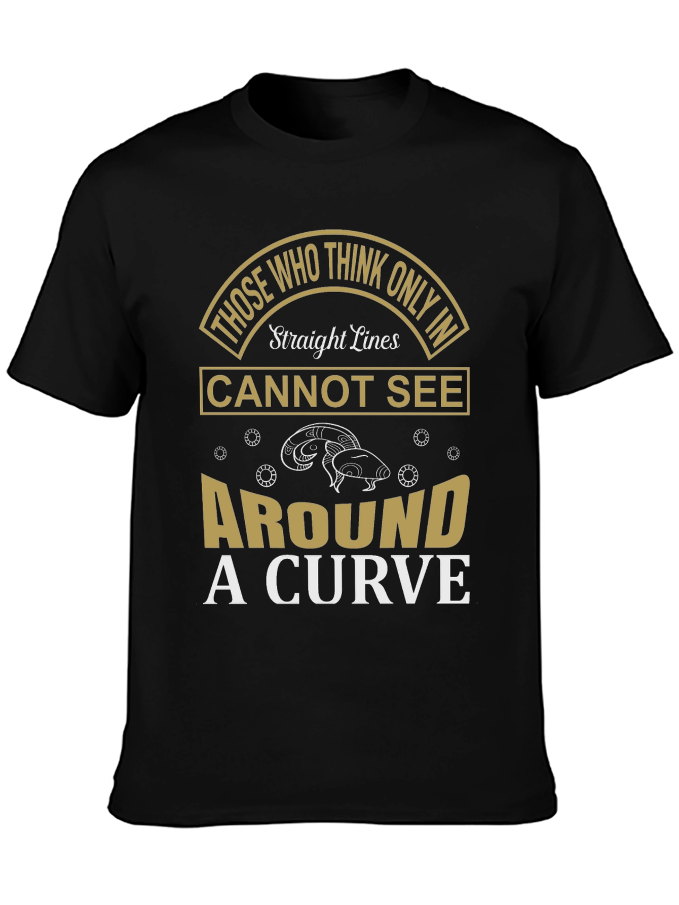Straight Lines T-Shirt - Unique Design