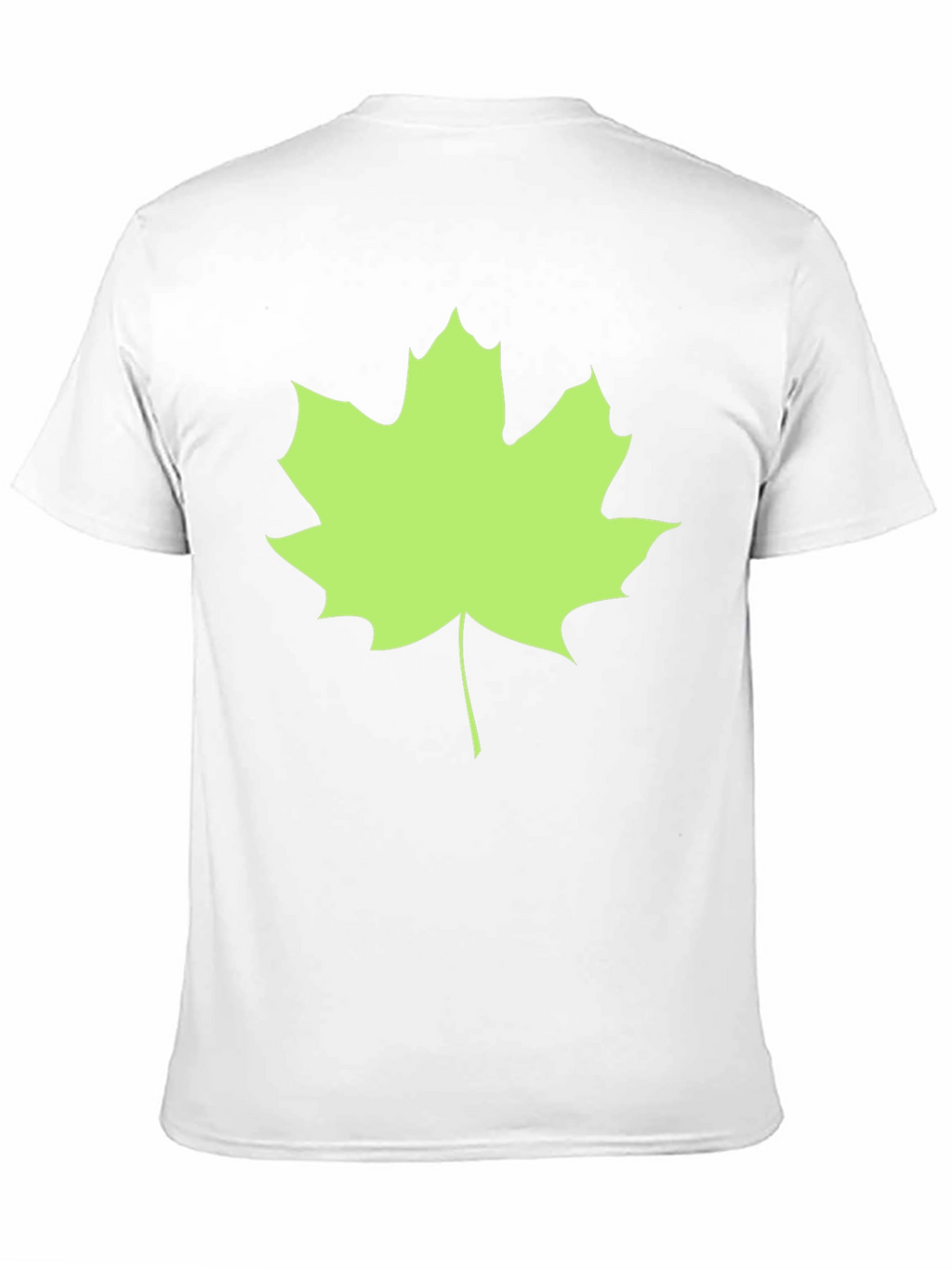 Maple Leaf Black Tee - Casual Style