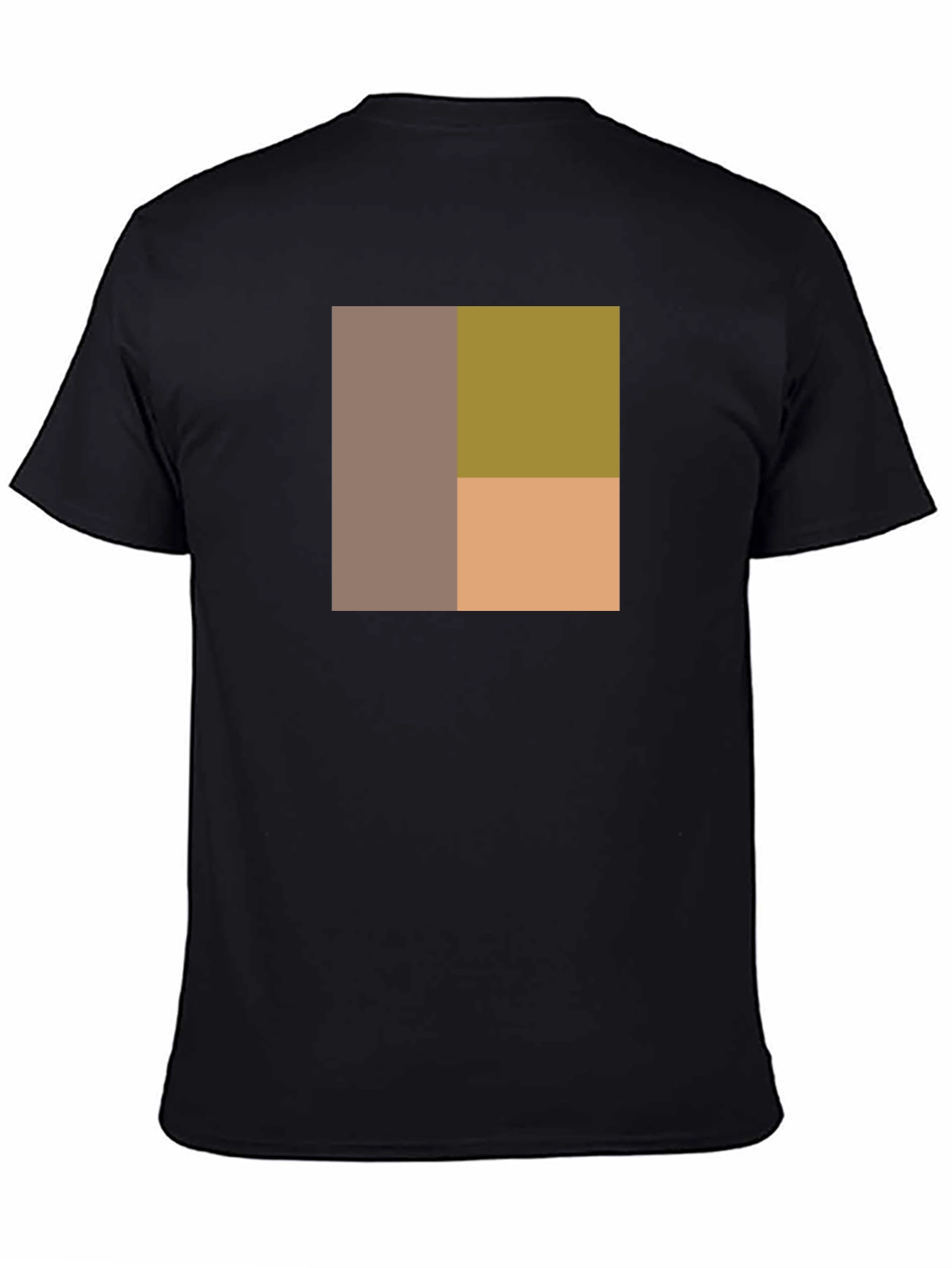 Modern Color Block Tee - Stylish & Unique