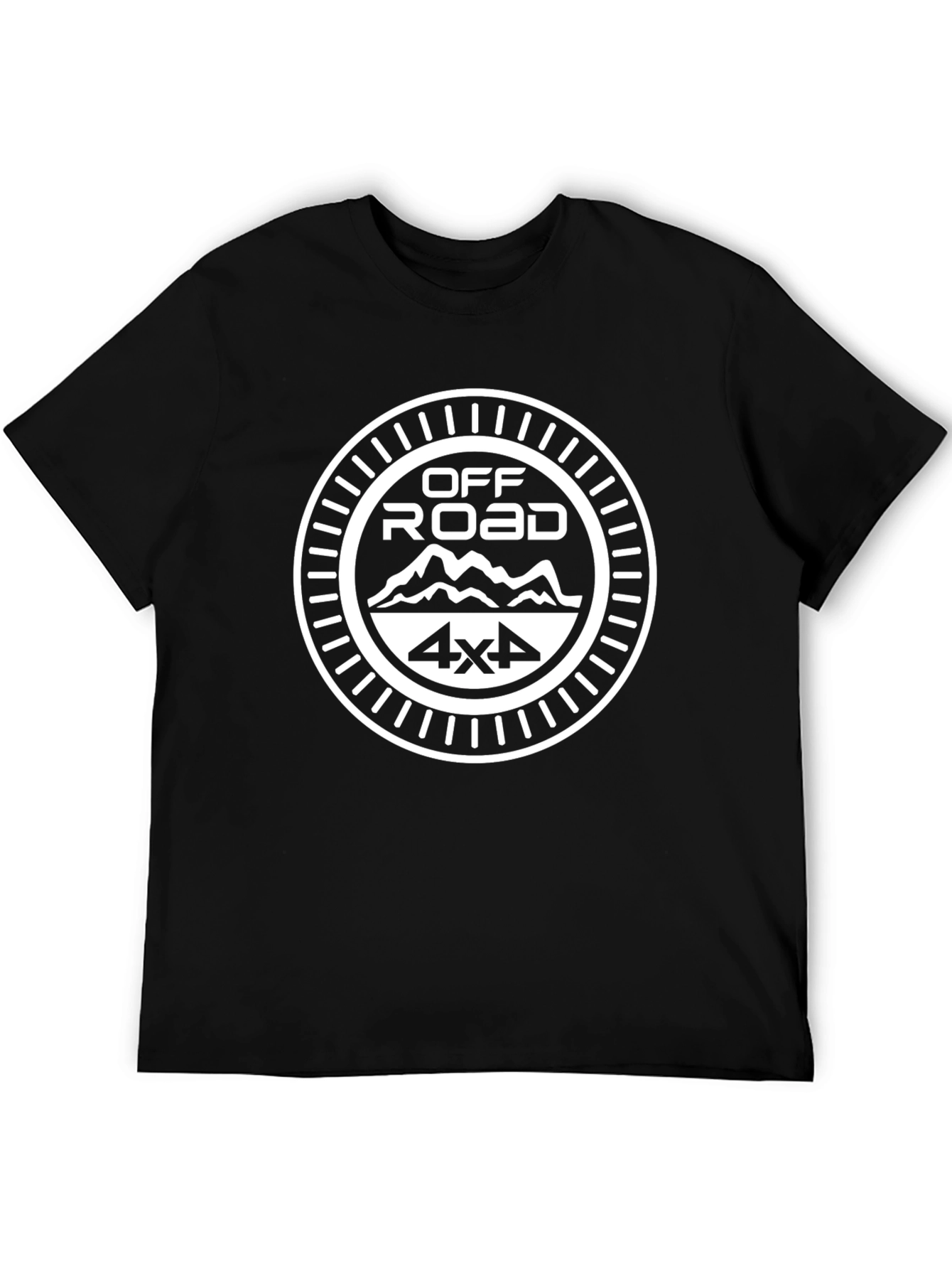 Off Road 4x4 Black Graphic T-Shirt