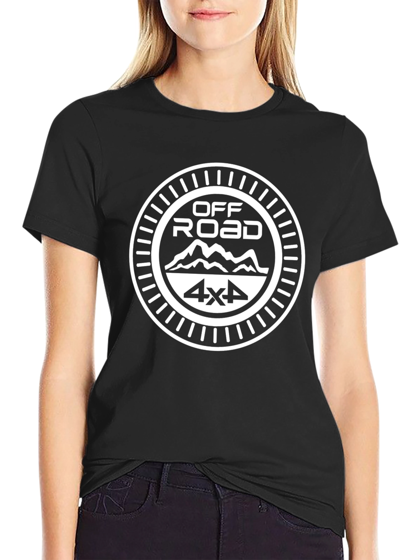 Off Road 4x4 Black Graphic T-Shirt