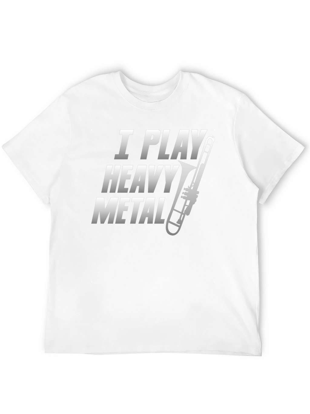 I Play Heavy Metal Trombone Graphic Tee