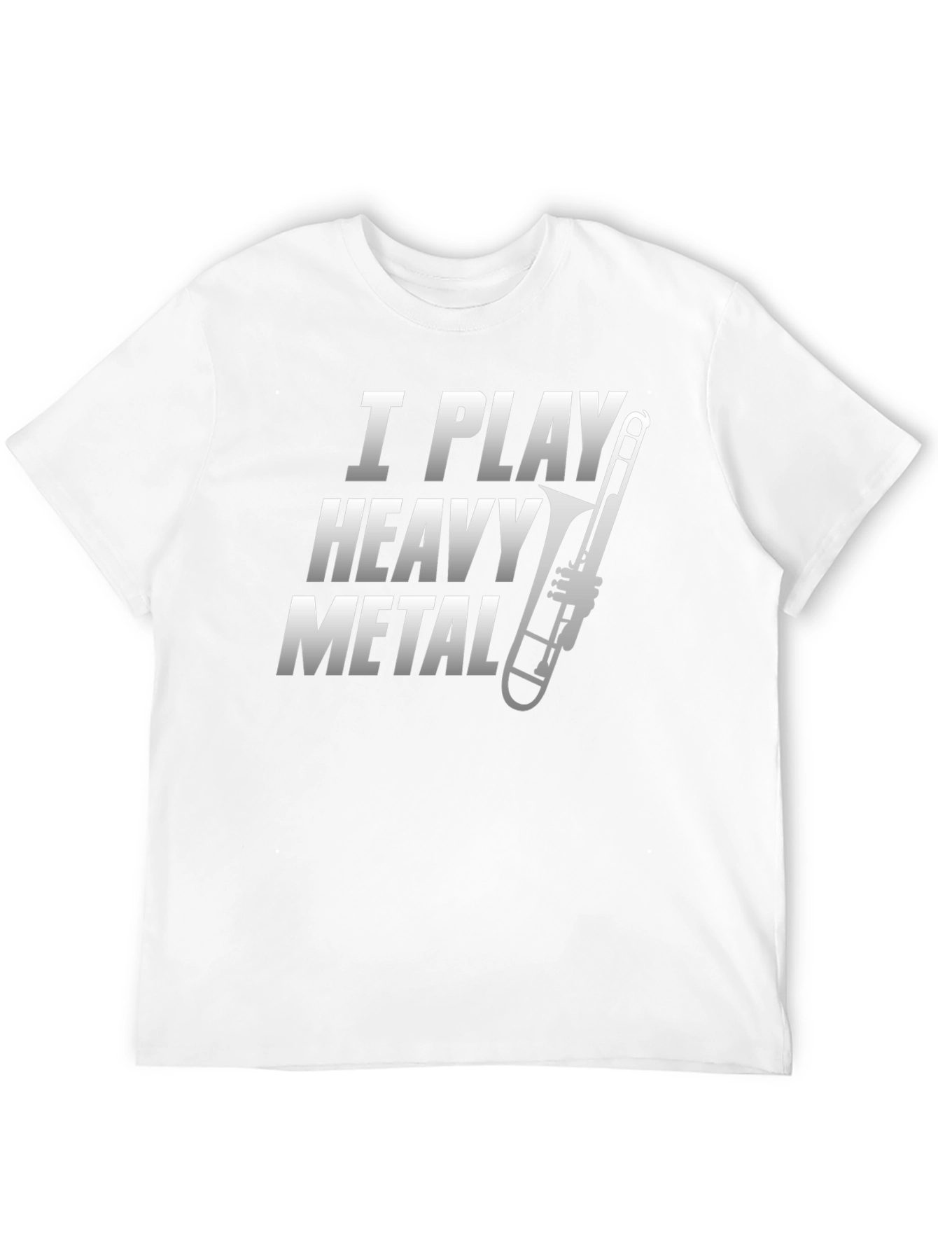 I Play Heavy Metal Trombone Graphic Tee