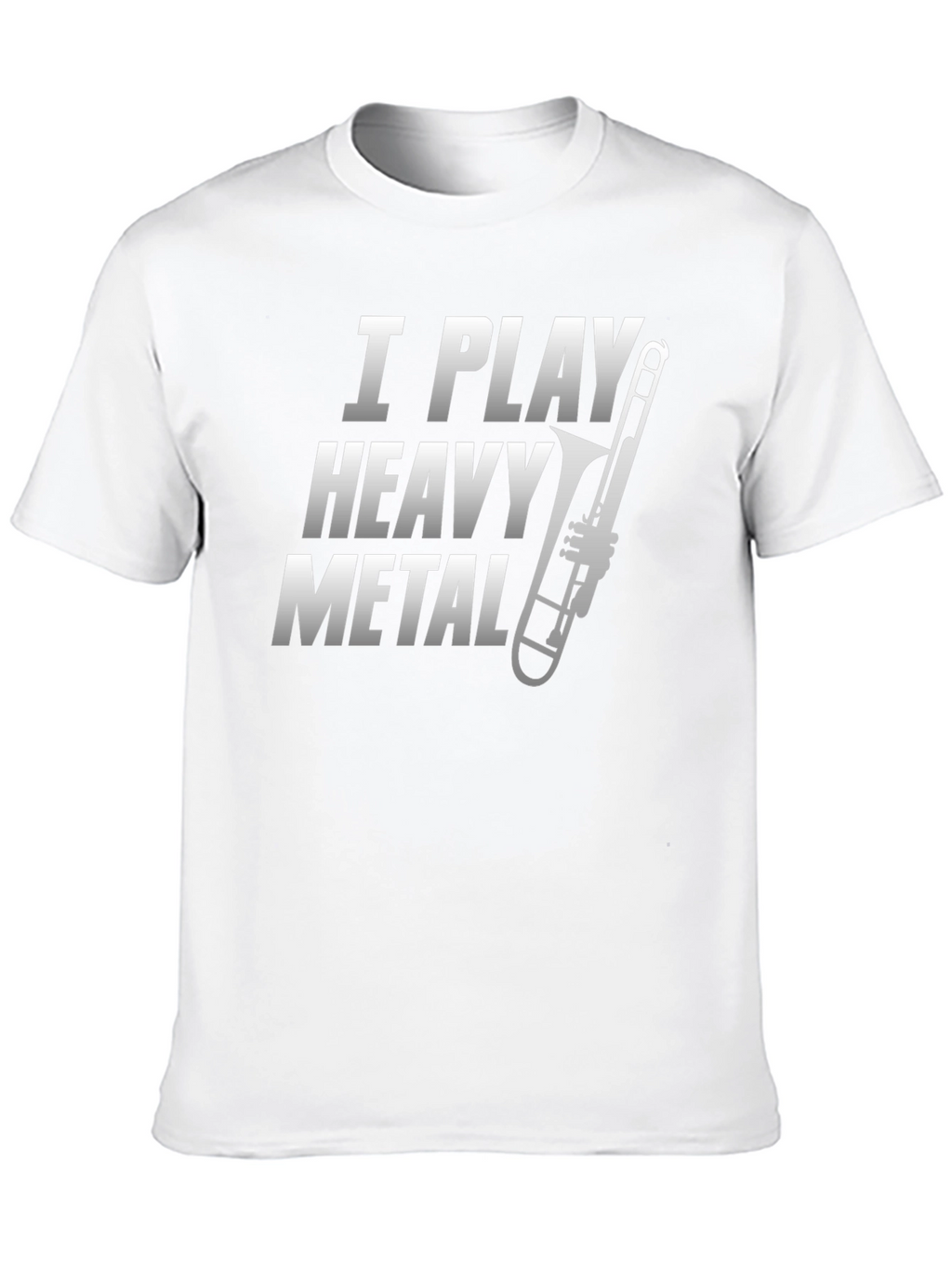 I Play Heavy Metal Trombone Graphic Tee