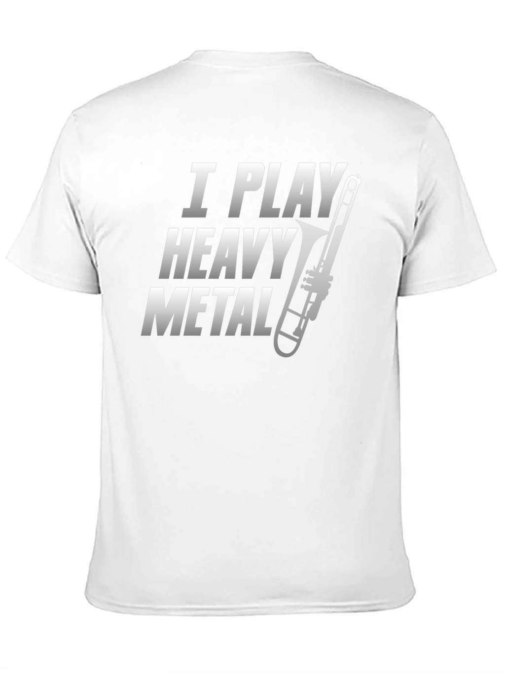 I Play Heavy Metal Trombone Graphic Tee