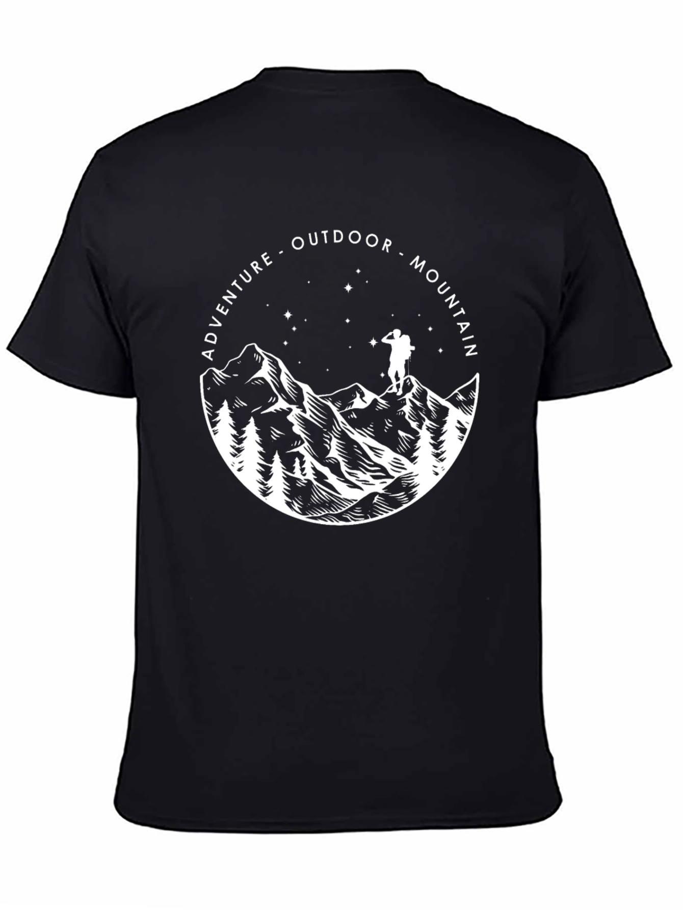 Adventure Mountain Outdoor Graphic T-Shirt