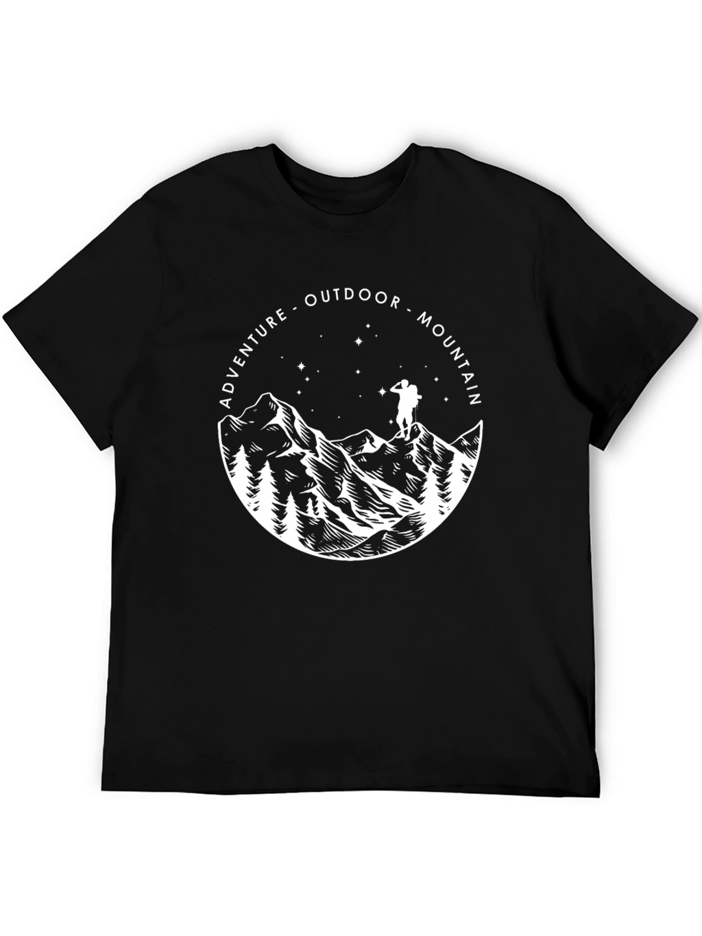Adventure Mountain Outdoor Graphic T-Shirt