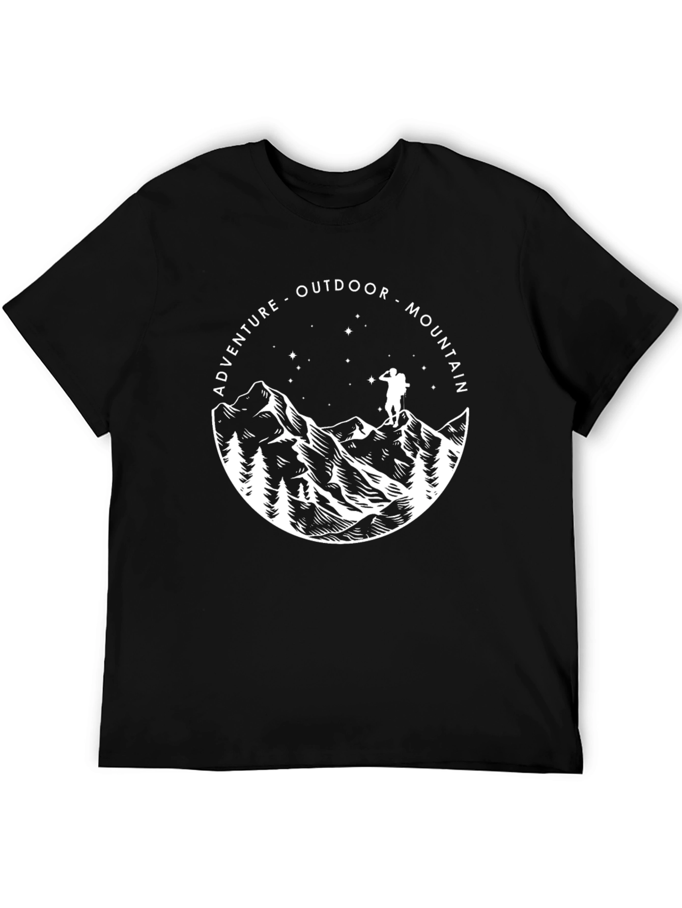 Adventure Mountain Outdoor Graphic T-Shirt