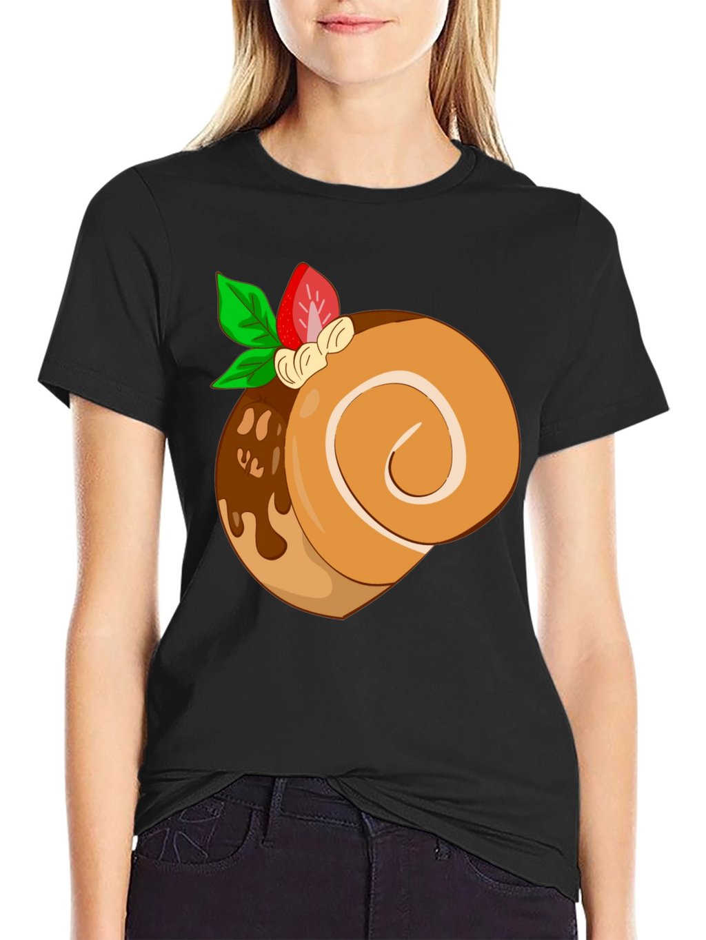 Cake Roll Dessert T-Shirt