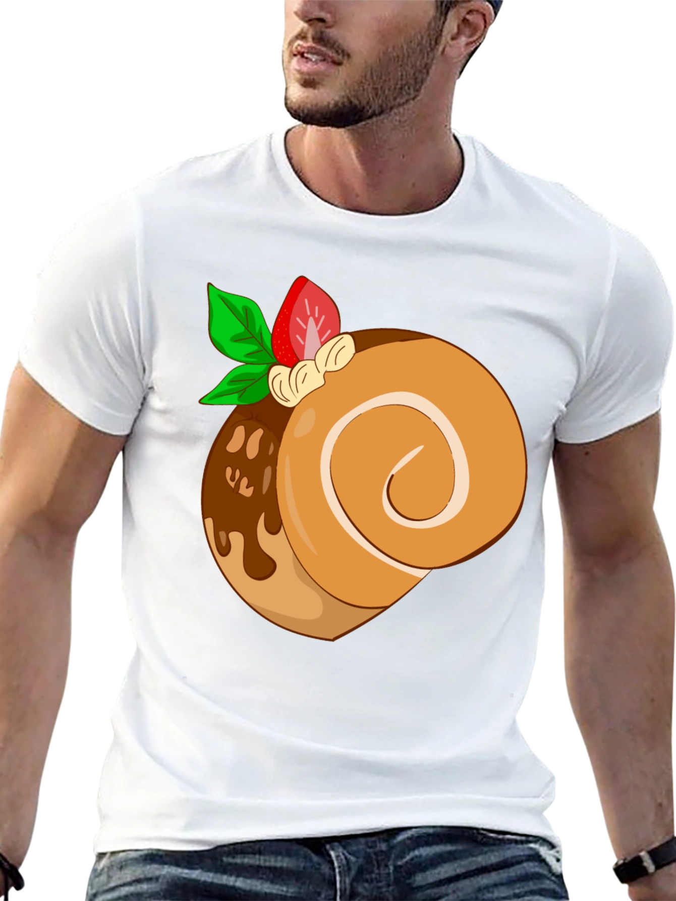 Cake Roll Dessert T-Shirt