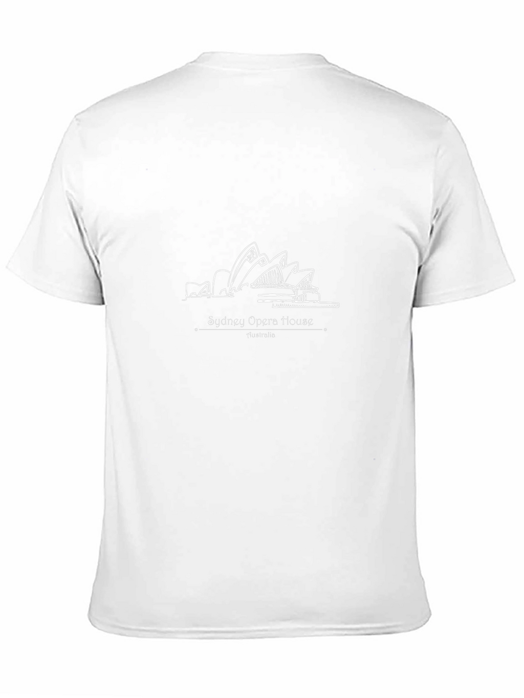 Sydney Opera House Graphic T-Shirt - Black