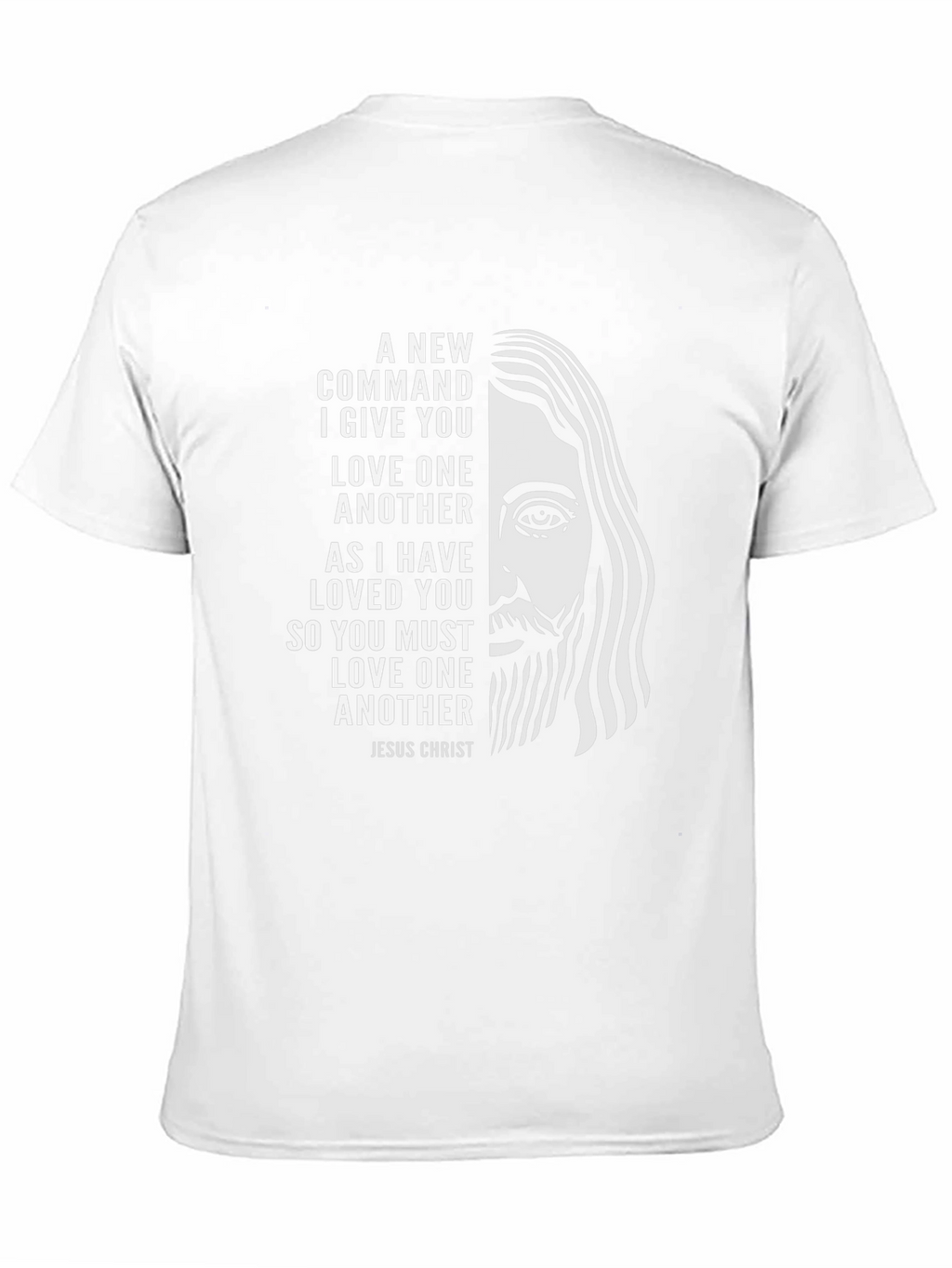 Jesus Christ Graphic T-Shirt - Love One Another
