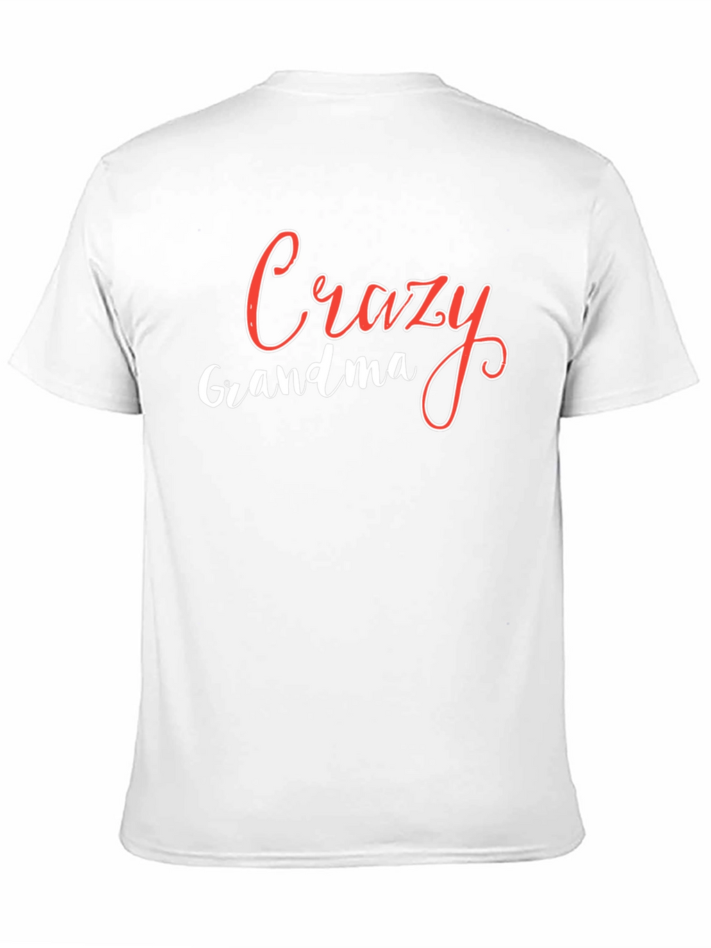 Crazy Grandma Graphic Tee - Novelty T-Shirt
