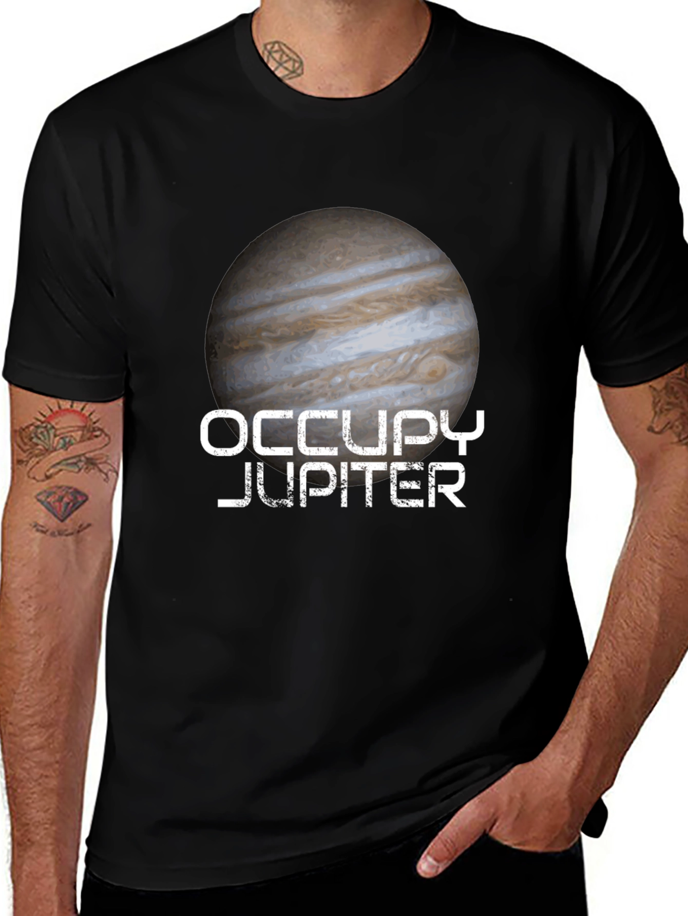 Occupy Jupiter Graphic T-Shirt