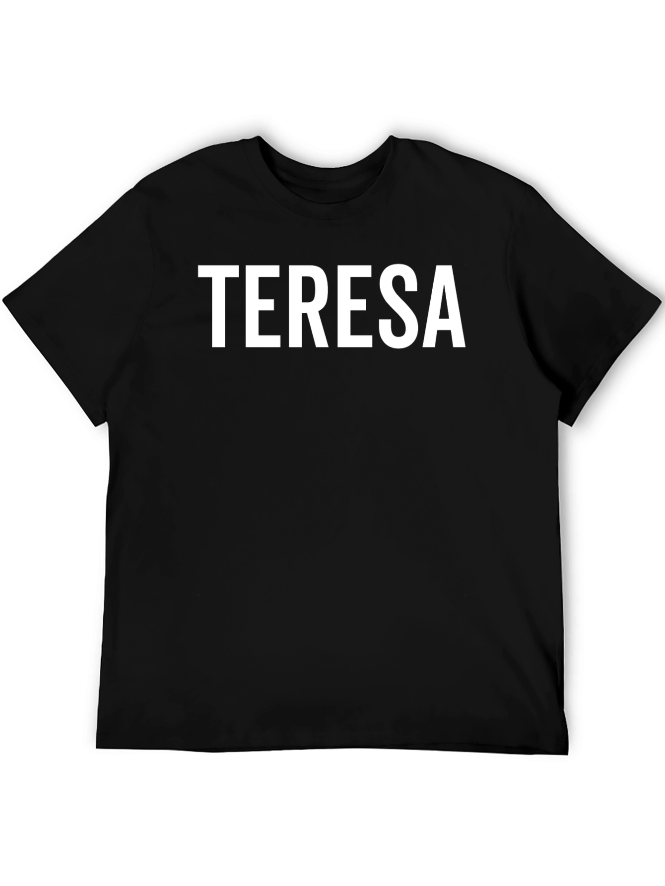 Teresa Personalized Black T-Shirt