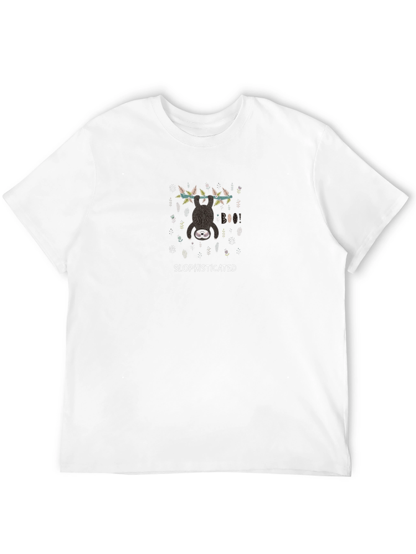 Slophisticated Sloth T-Shirt - Black