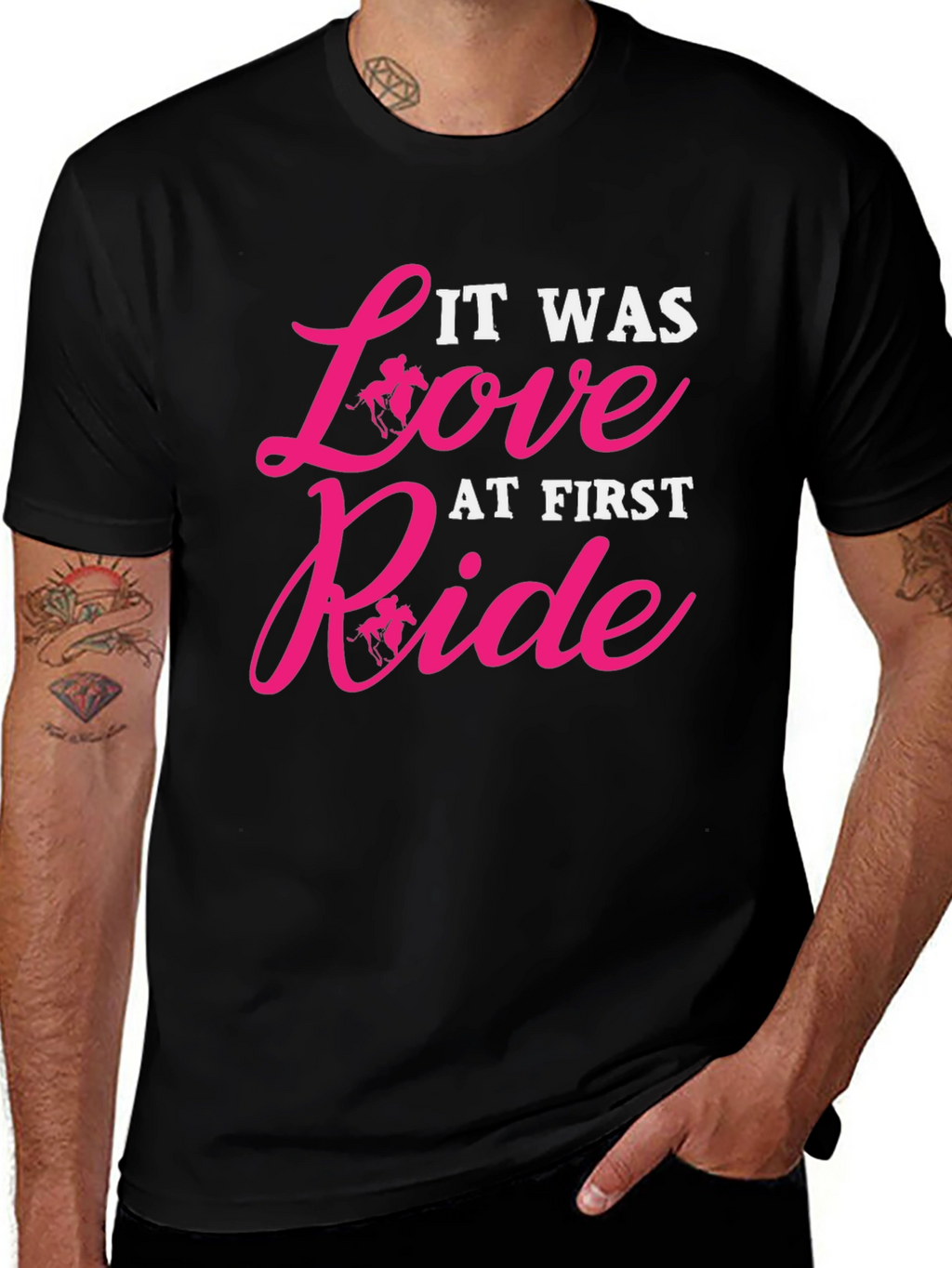 It Was Love At First Ride Graphic Tee