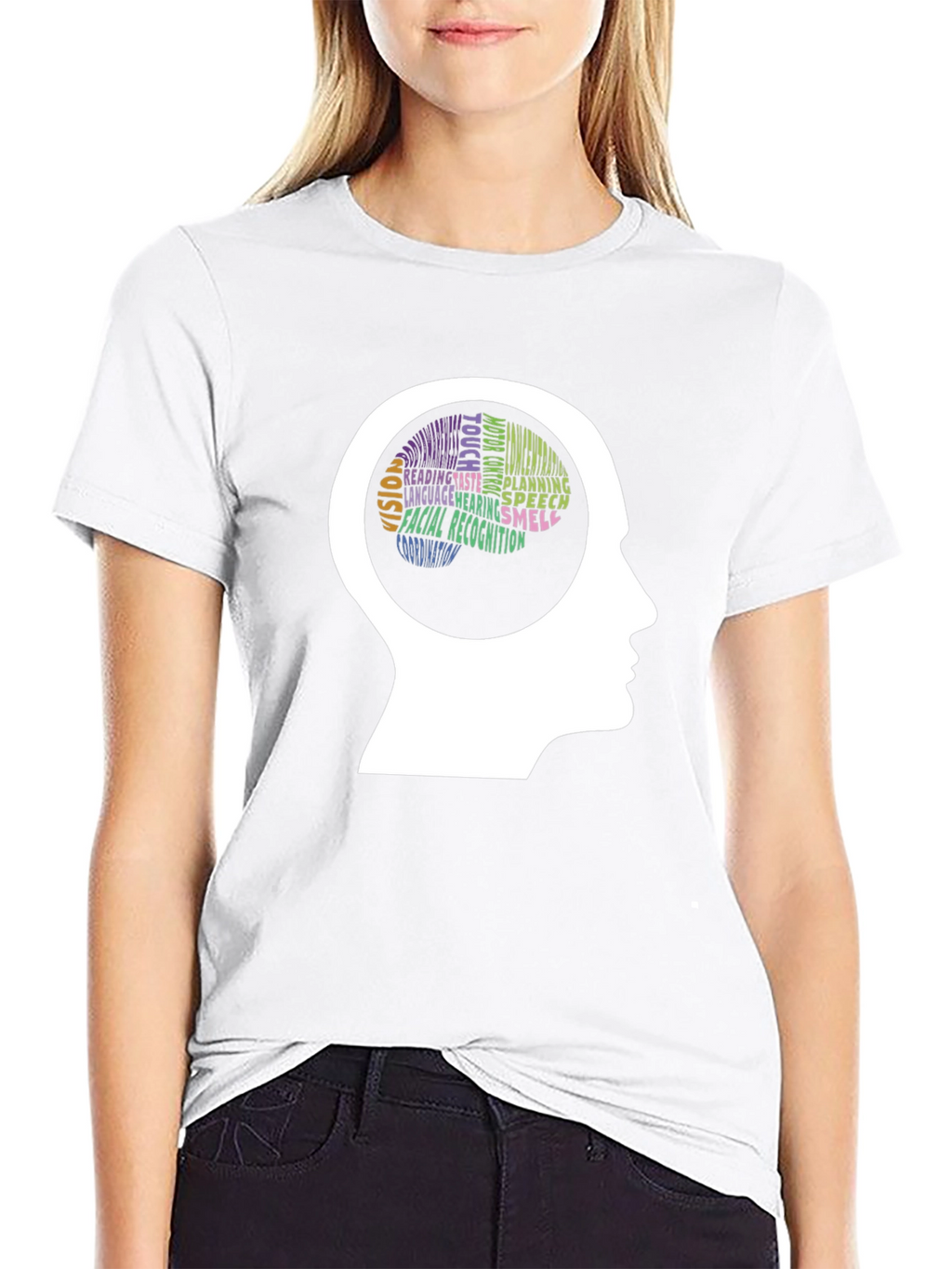 Brain Function T-Shirt - Black Short Sleeve Knowledgeable