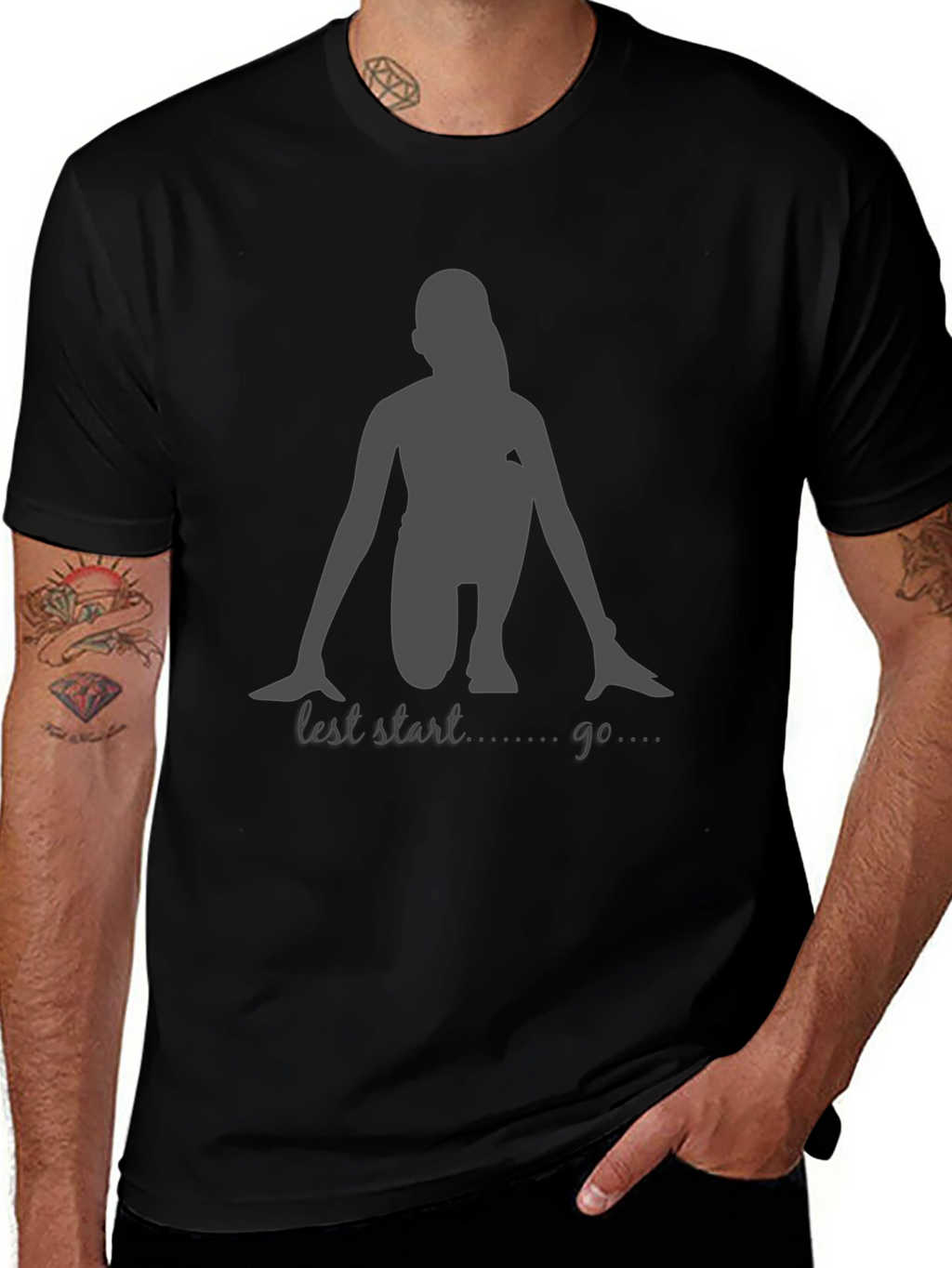 Runner T-Shirt: Get Set Go