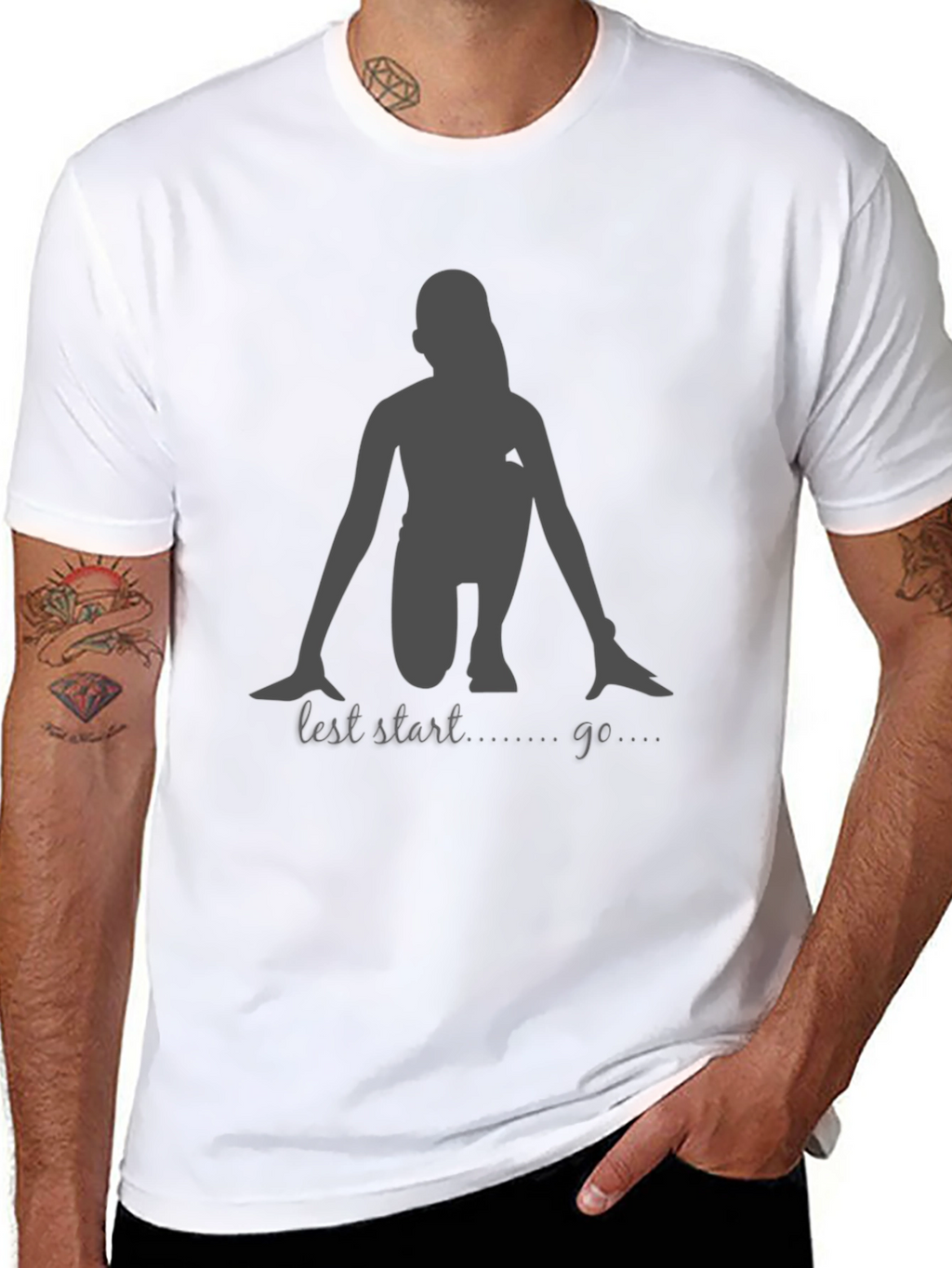 Runner T-Shirt: Get Set Go