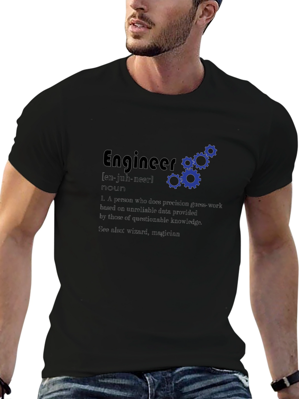 Engineer Definition Graphic T-Shirt