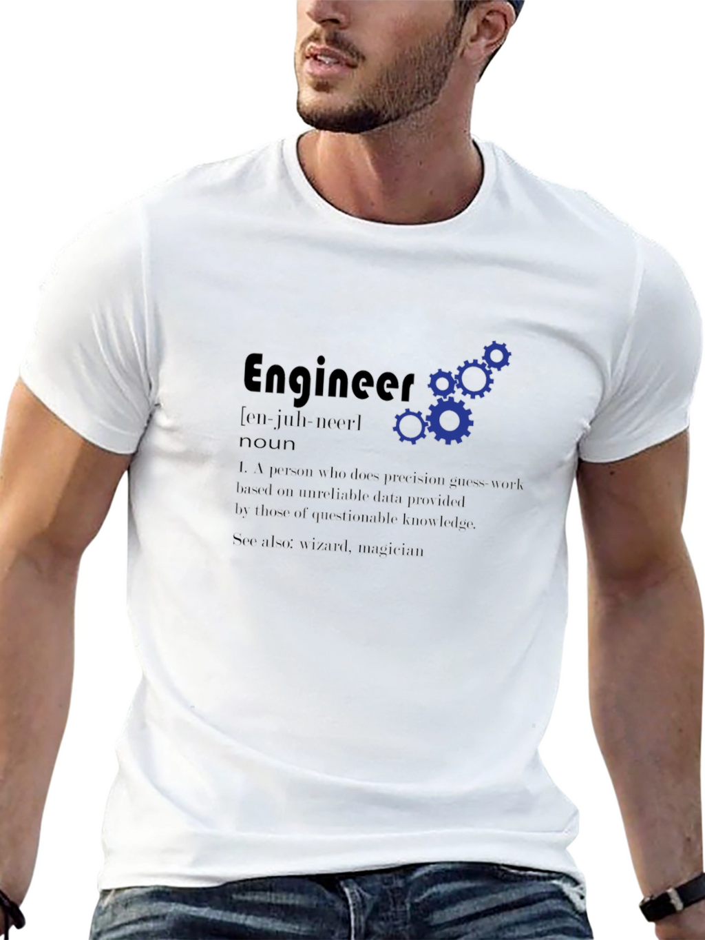 Engineer Definition Graphic T-Shirt