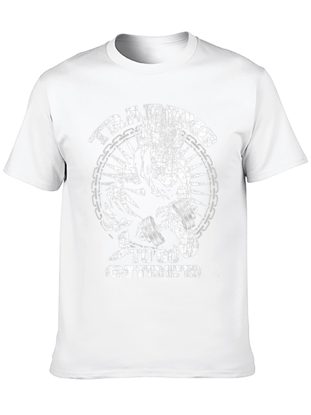Training To Go Super T-Shirt | Anime Gym Tee