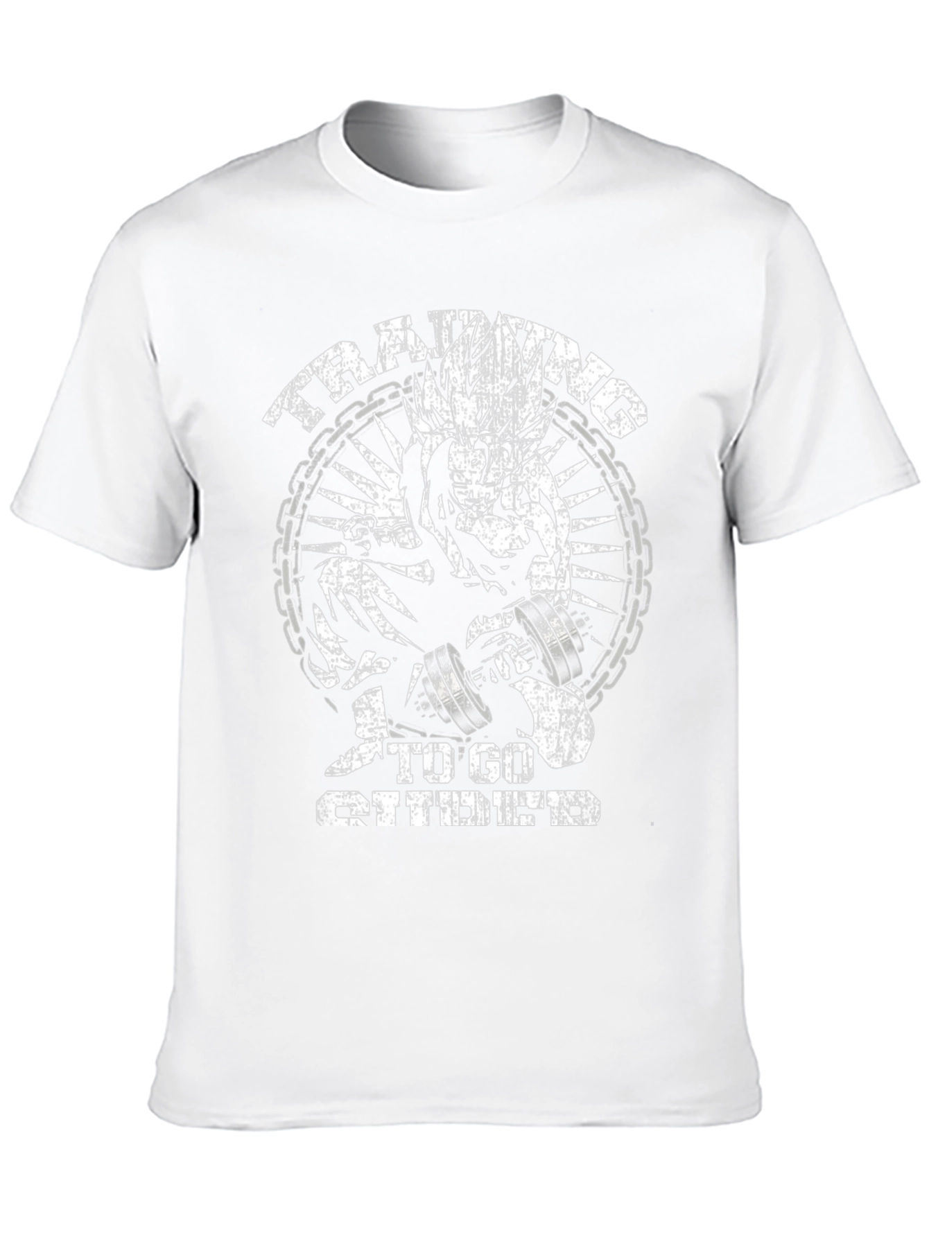 Training To Go Super T-Shirt | Anime Gym Tee