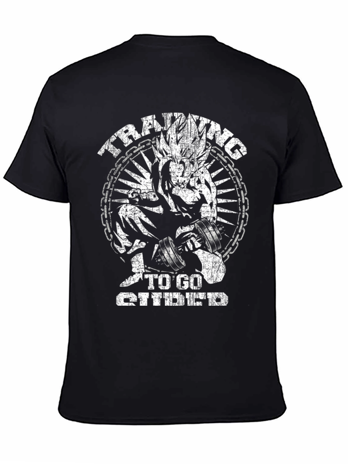 Training To Go Super T-Shirt | Anime Gym Tee