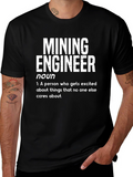 Mining Engineer Definition T-Shirt - Funny Gift