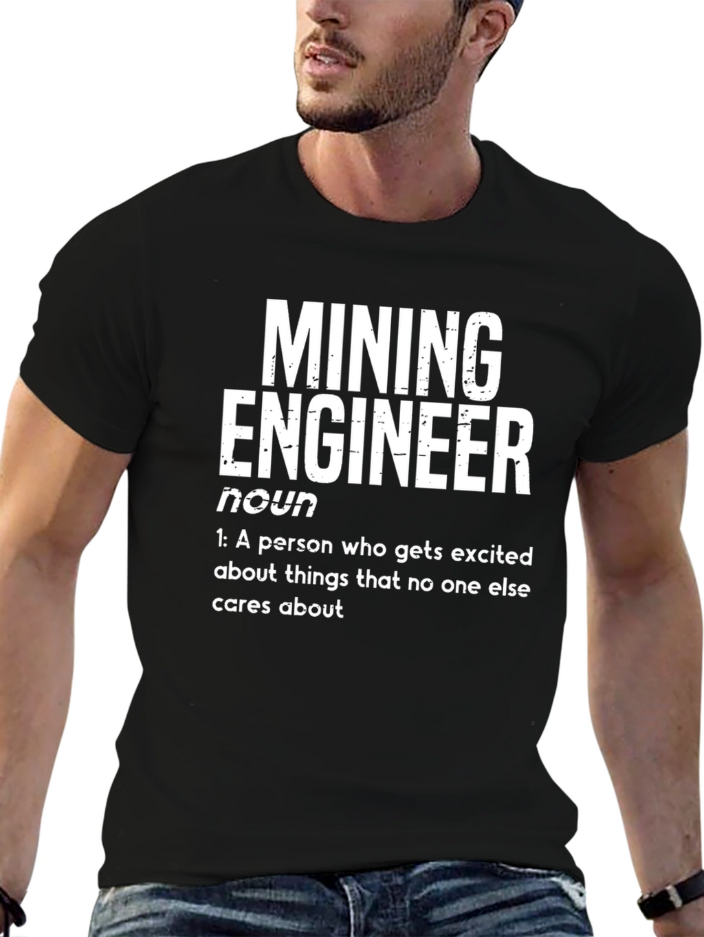 Mining Engineer Definition T-Shirt - Funny Gift