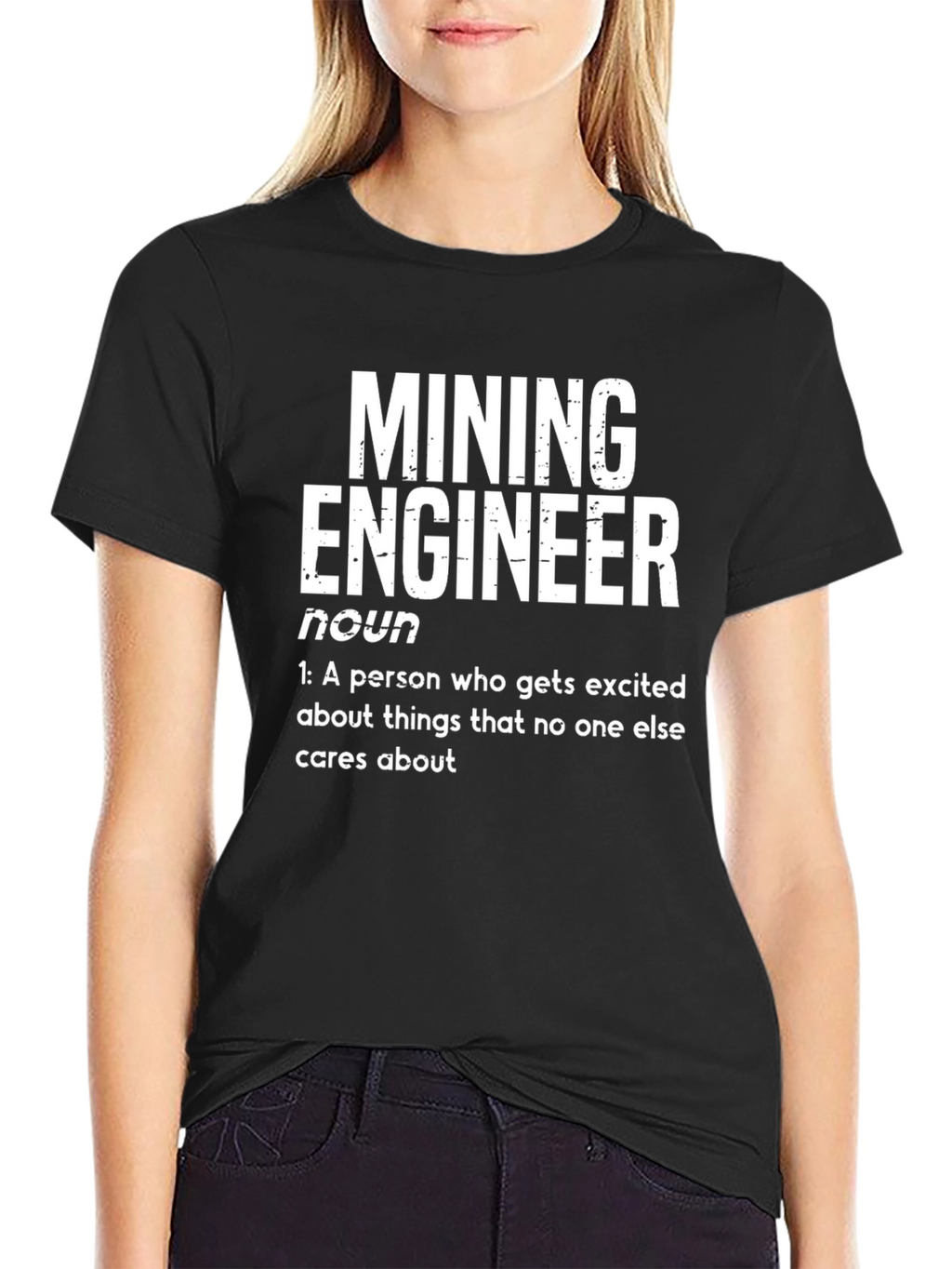 Mining Engineer Definition T-Shirt - Funny Gift