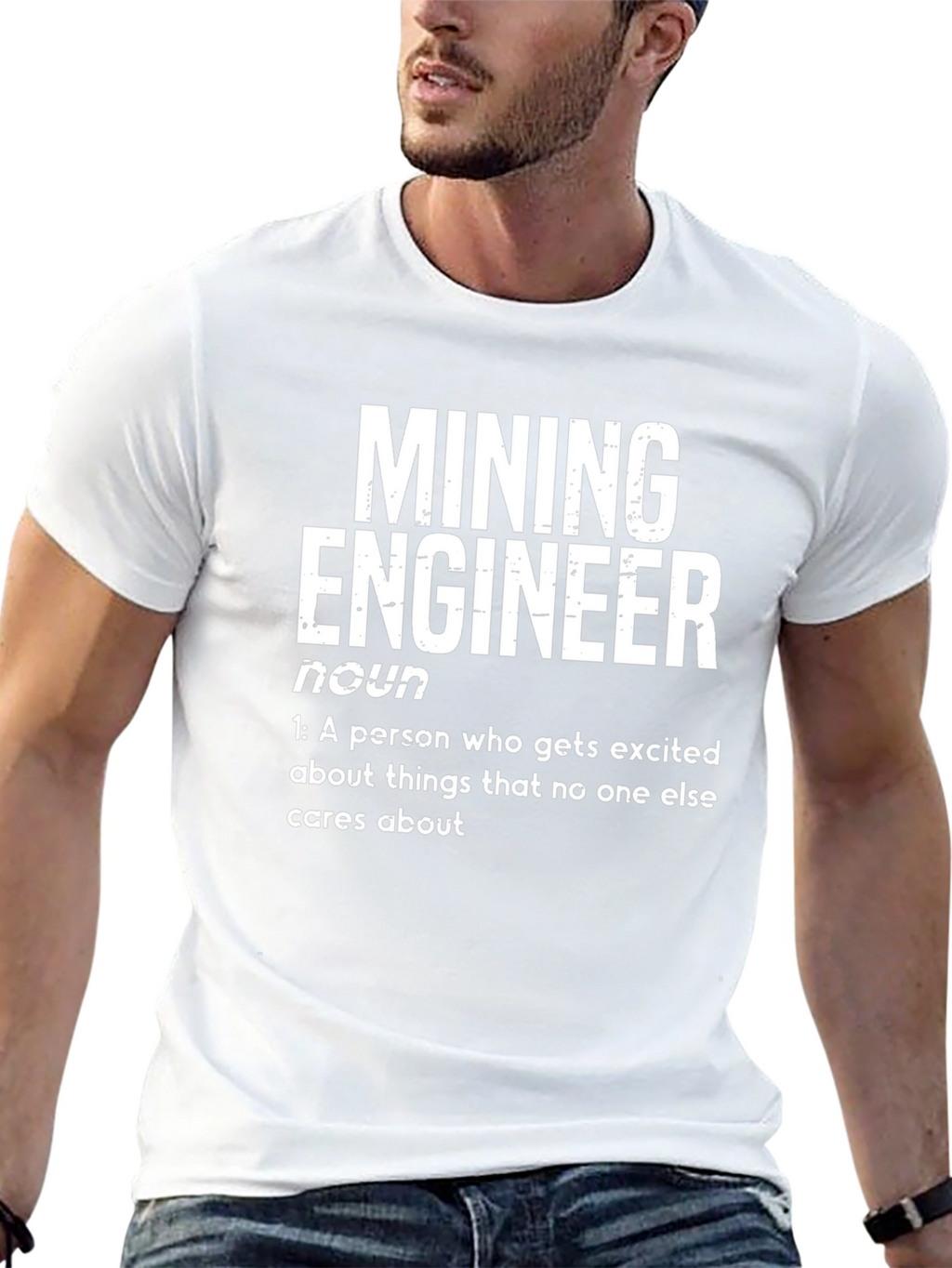Mining Engineer Definition T-Shirt - Funny Gift