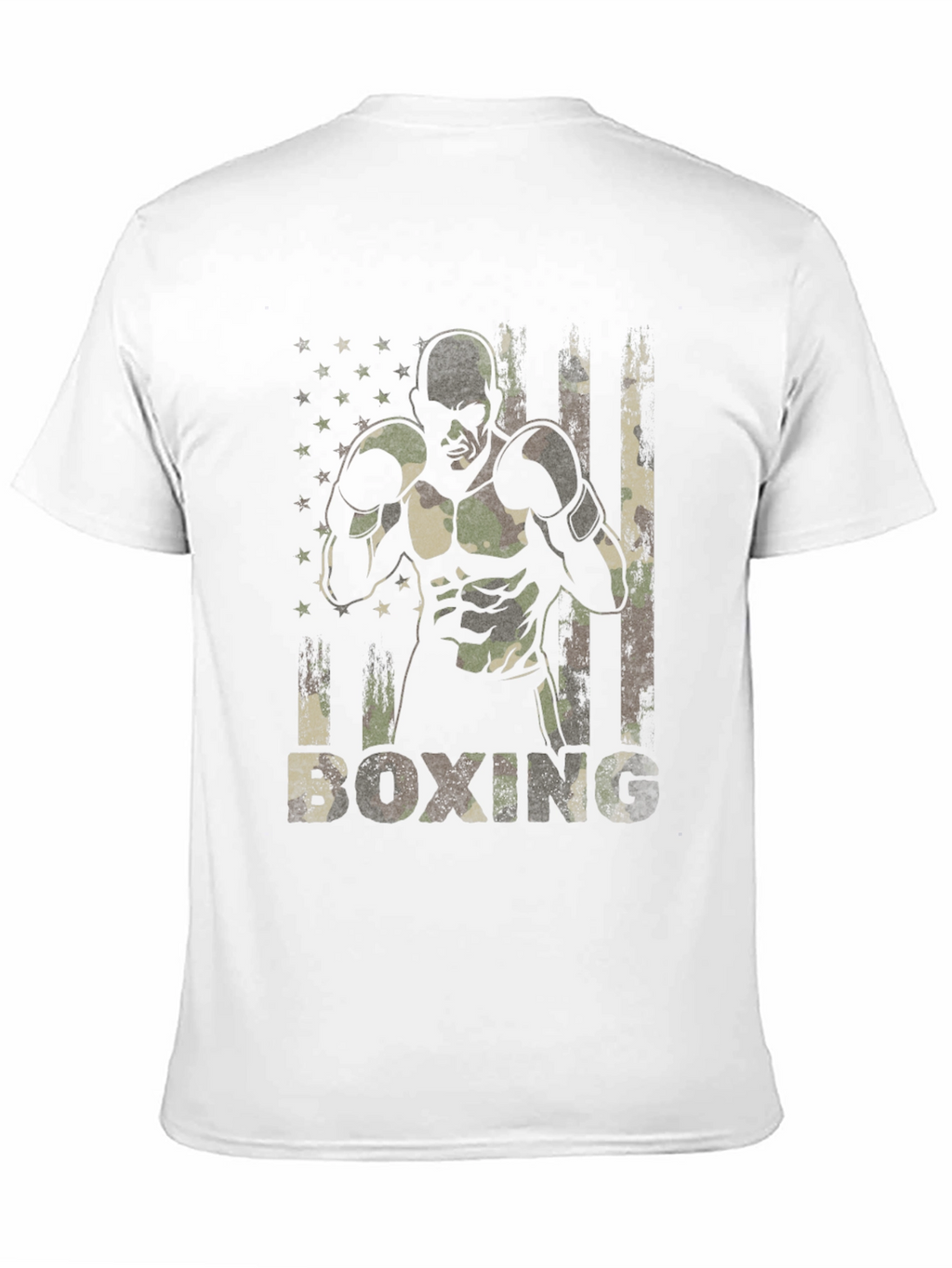 Military Boxing Camo T-Shirt