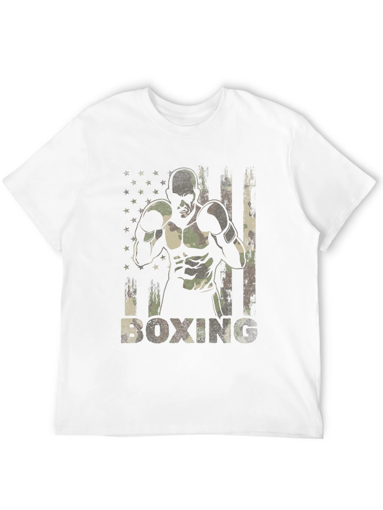 Military Boxing Camo T-Shirt