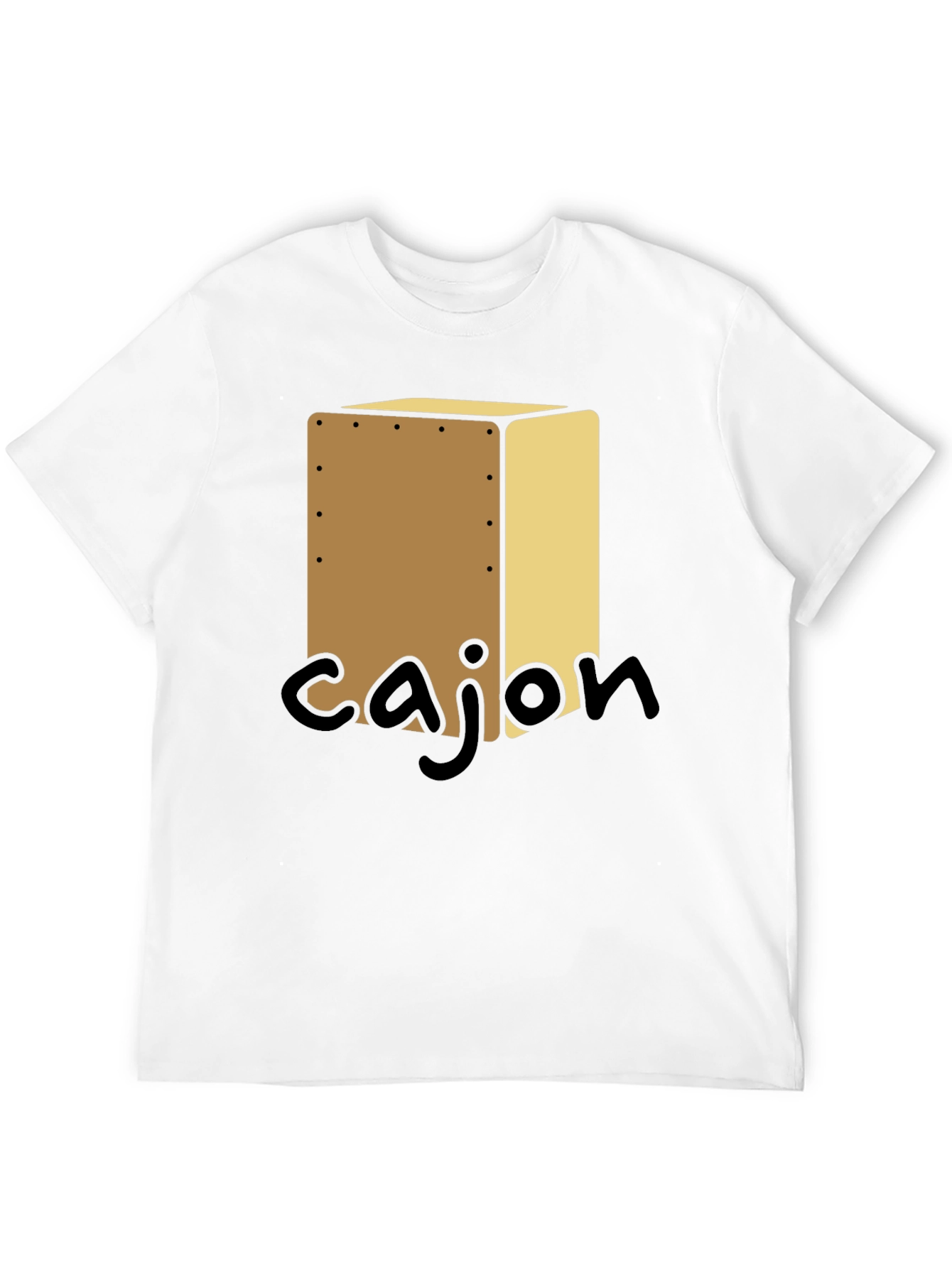 Cajon Drum Music T-Shirt