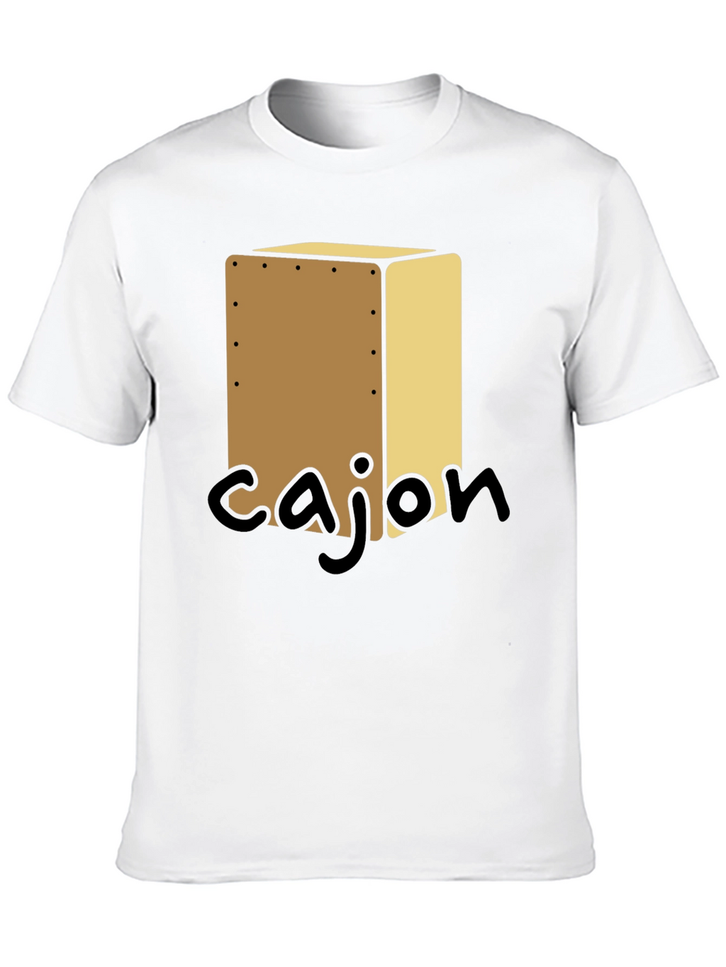 Cajon Drum Music T-Shirt