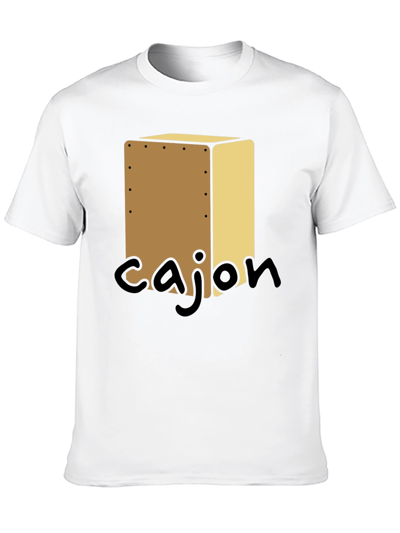 Cajon Drum Music T-Shirt