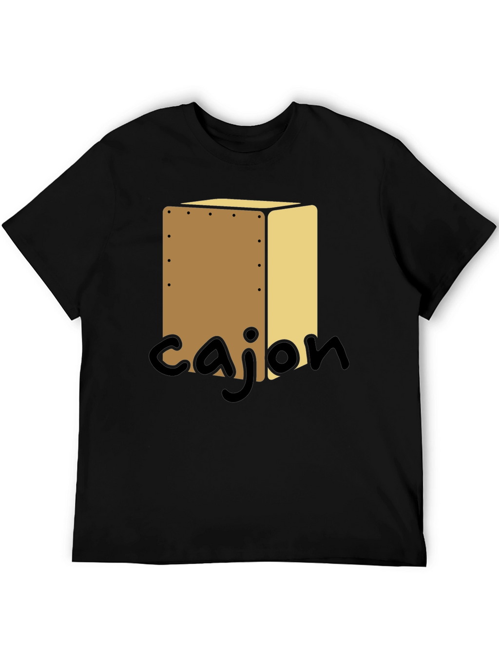 Cajon Drum Music T-Shirt