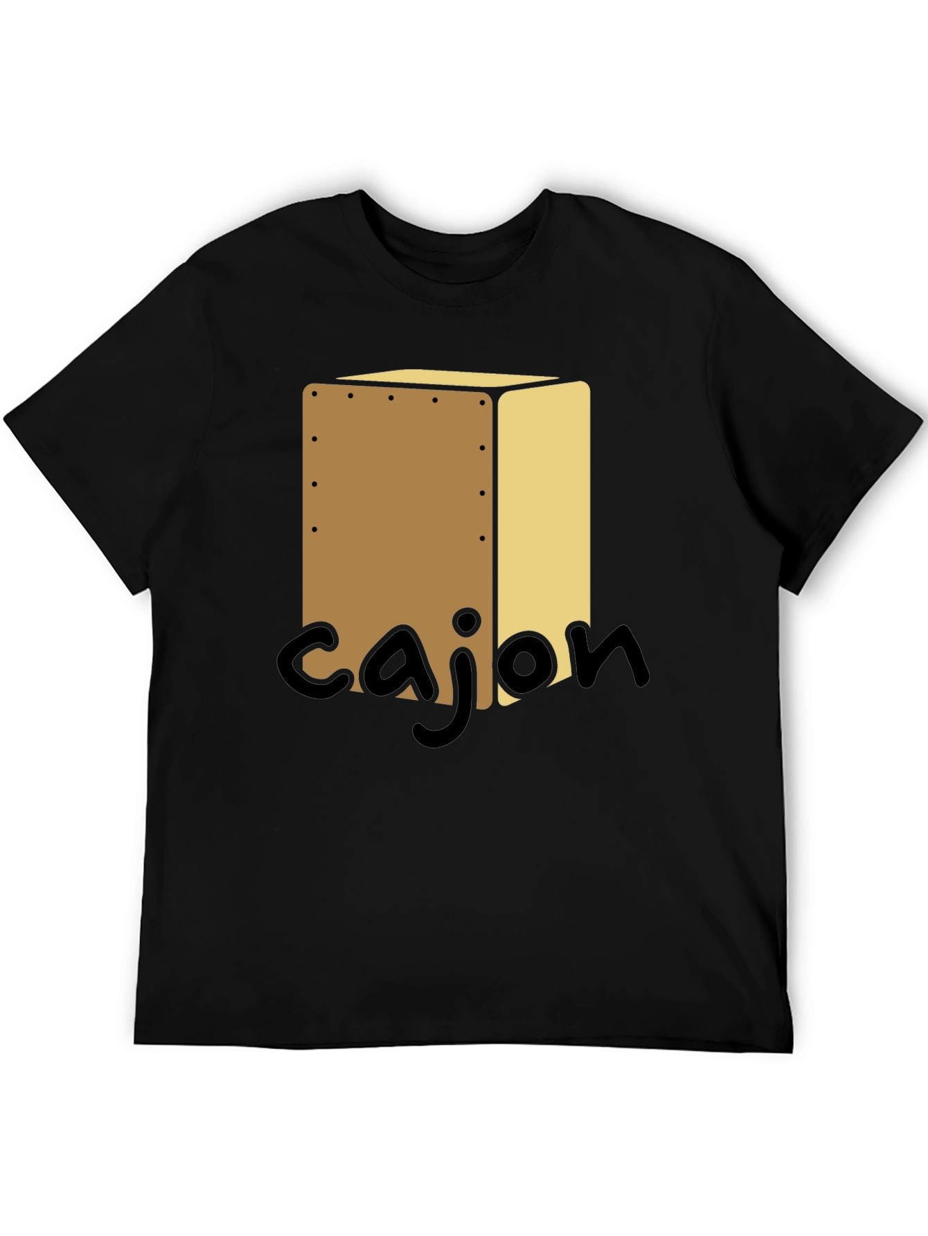 Cajon Drum Music T-Shirt